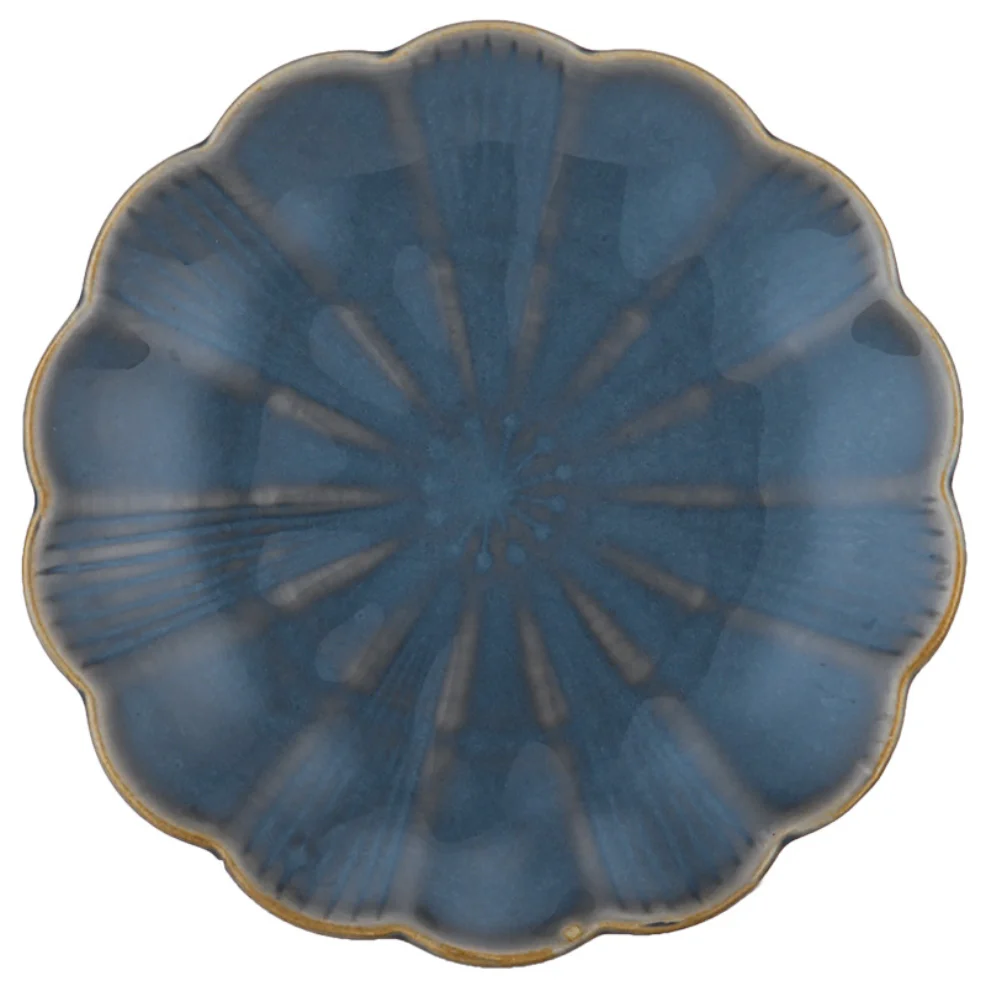 Ocean Ceramic Dinner Plate Blue 10 Inch - Image 7