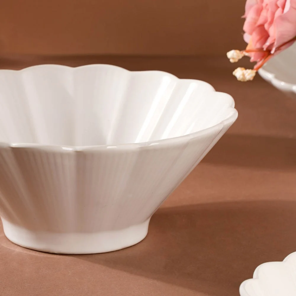 Ocean Ramen Bowl White Large 1L - Image 4