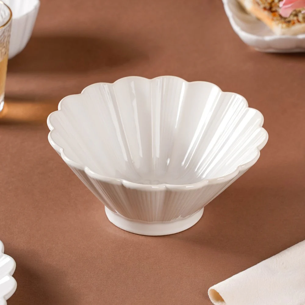 Ocean Ramen Bowl White Small 550ml - Image 7