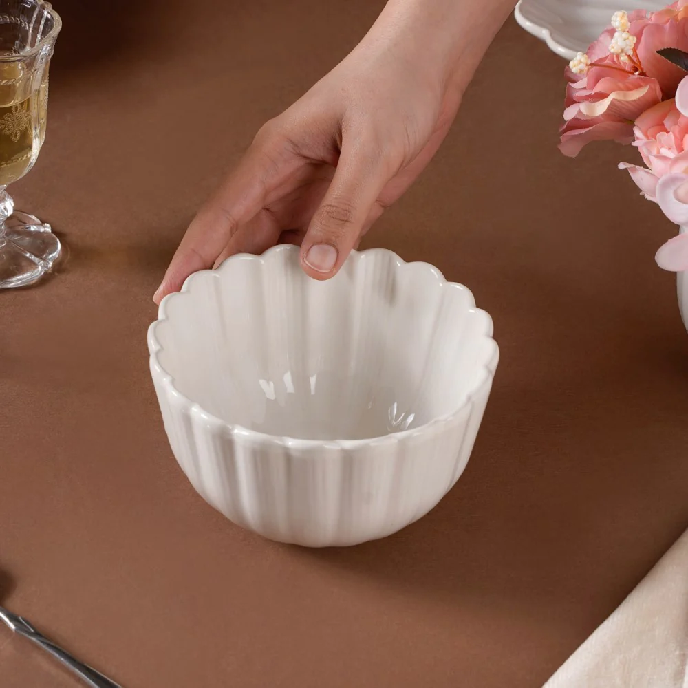 Ocean Snack Bowl White 500ml - Image 2