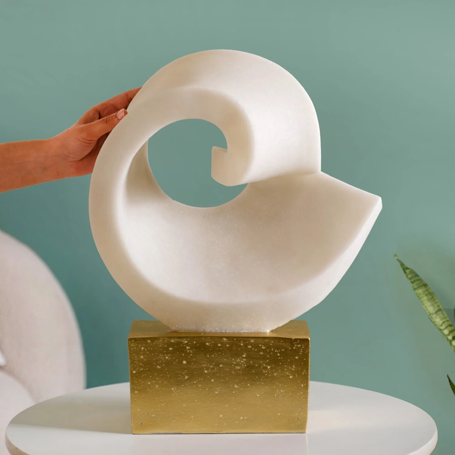 Ocean Wave Center Table Decor - Image 2