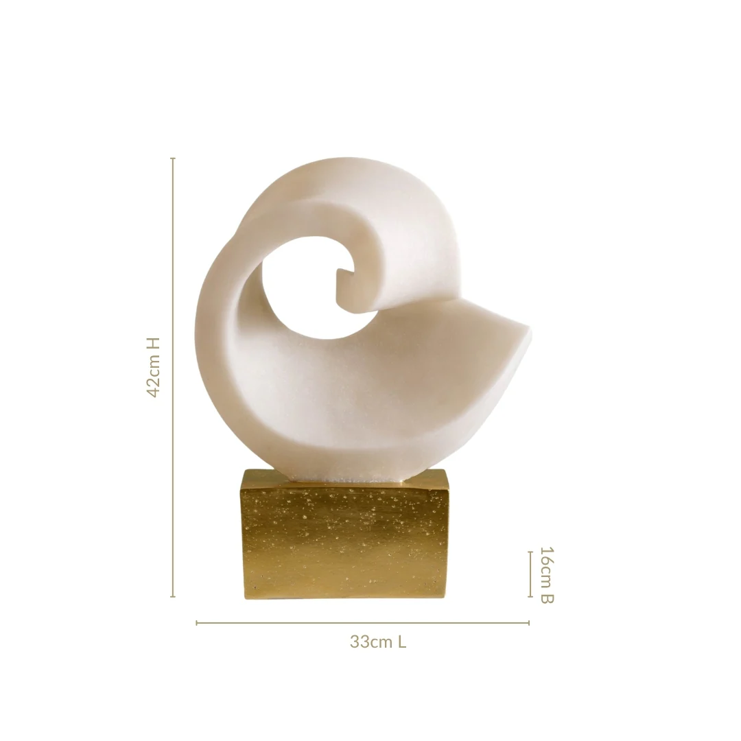 Ocean Wave Center Table Decor - Image 3