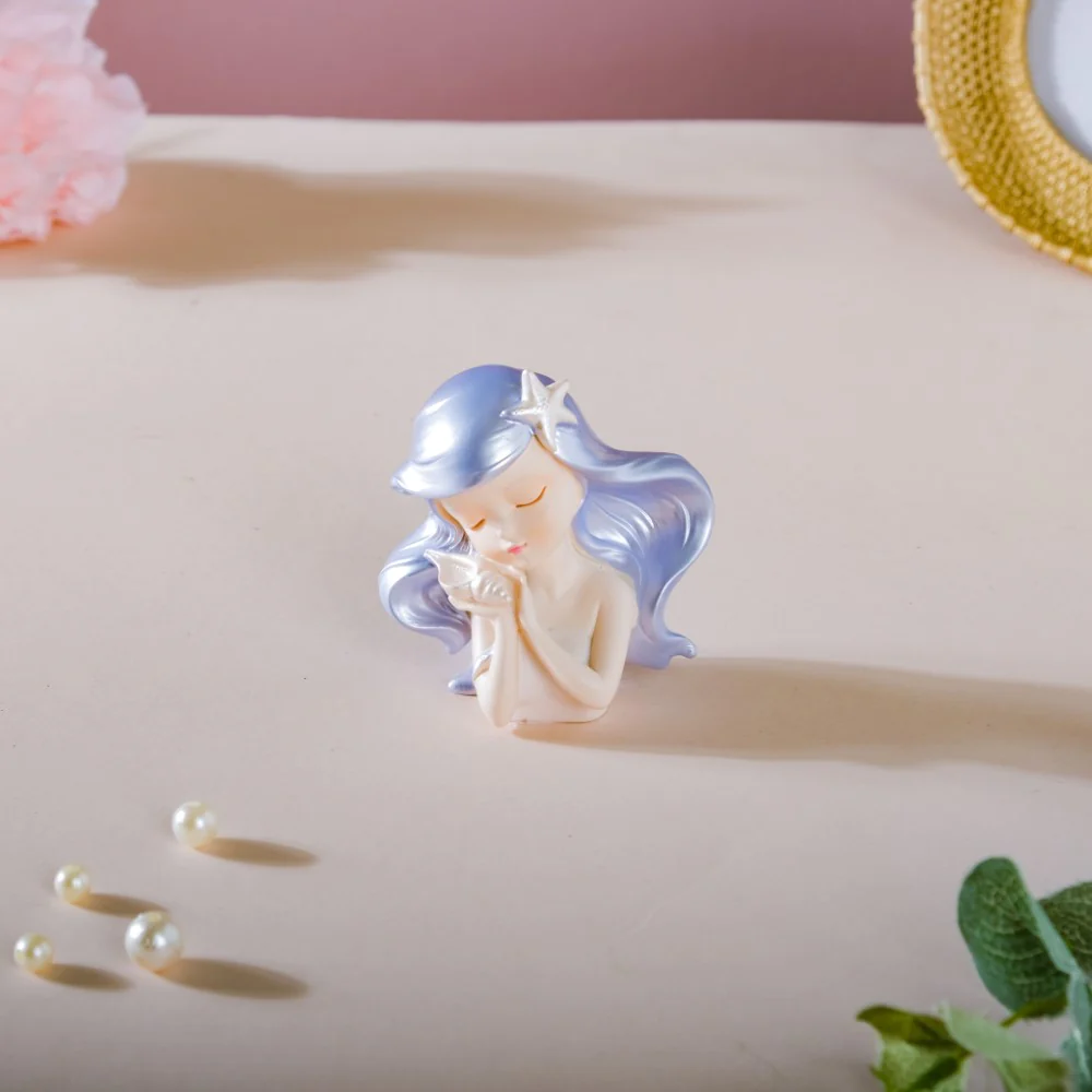 Oceanic Life Pearly Mermaid Decor Showpiece - Image 6