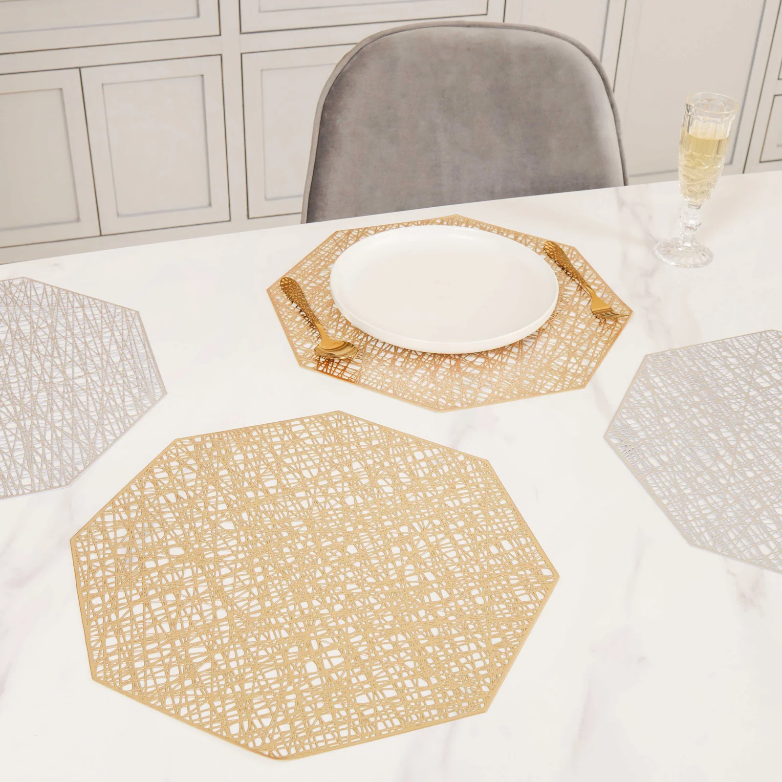 Octagon Placemat Set of 2 - Image 8
