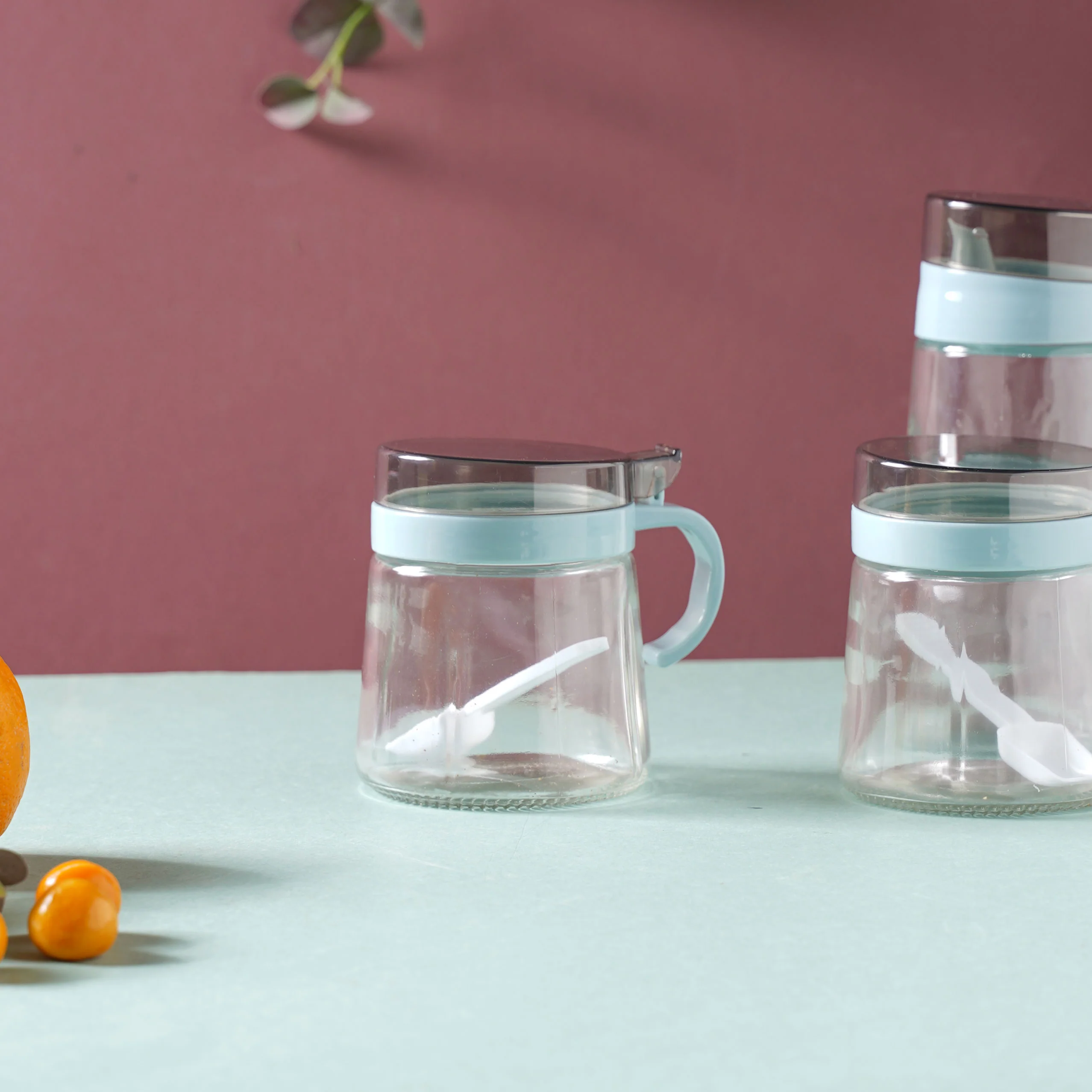 Oil Pot and Jars Set of 3 - Image 8