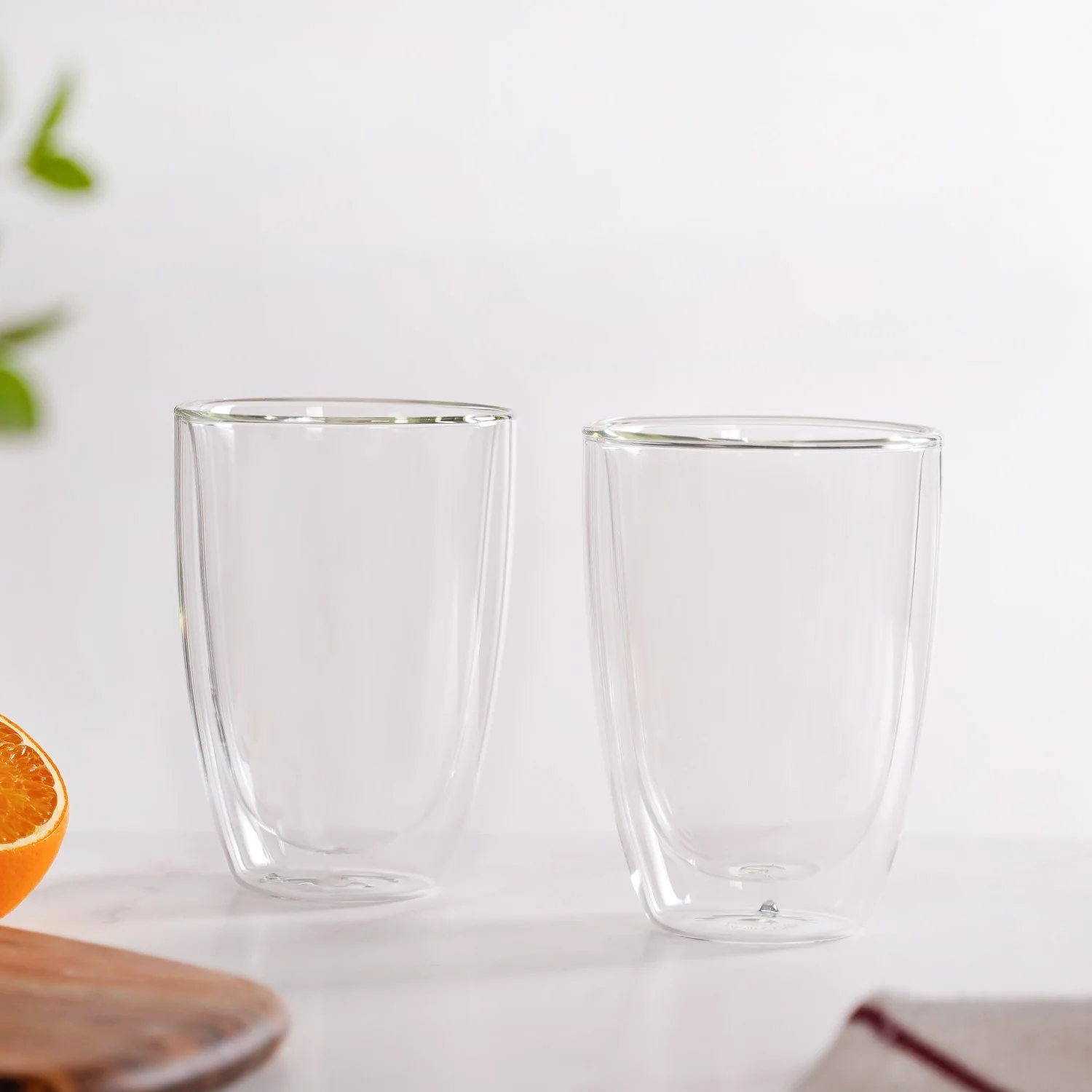 OJ Americano Double Wall Glass Tumblers Set Of 2 490ml - Image 7