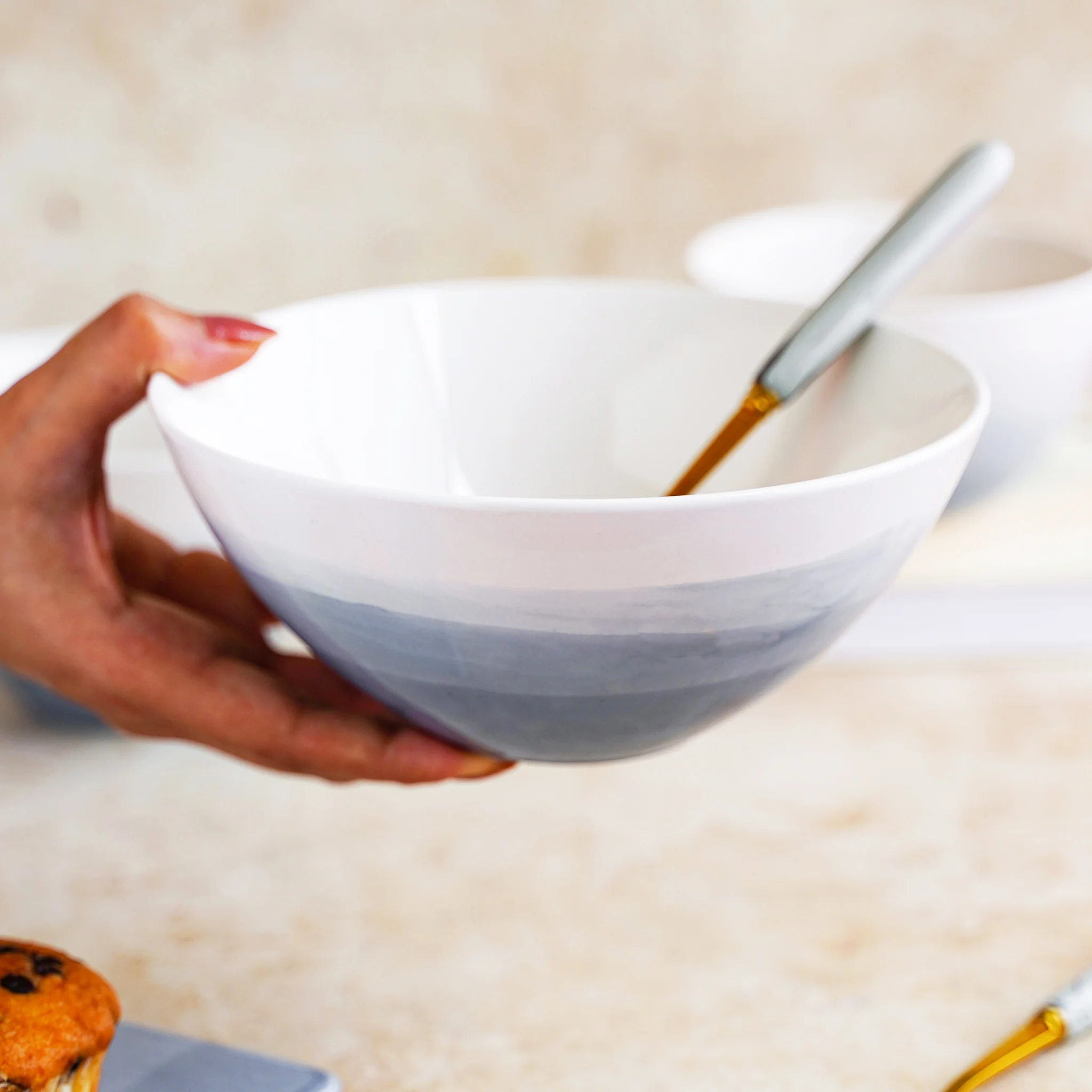 Ombre Bowl Grey - Image 11