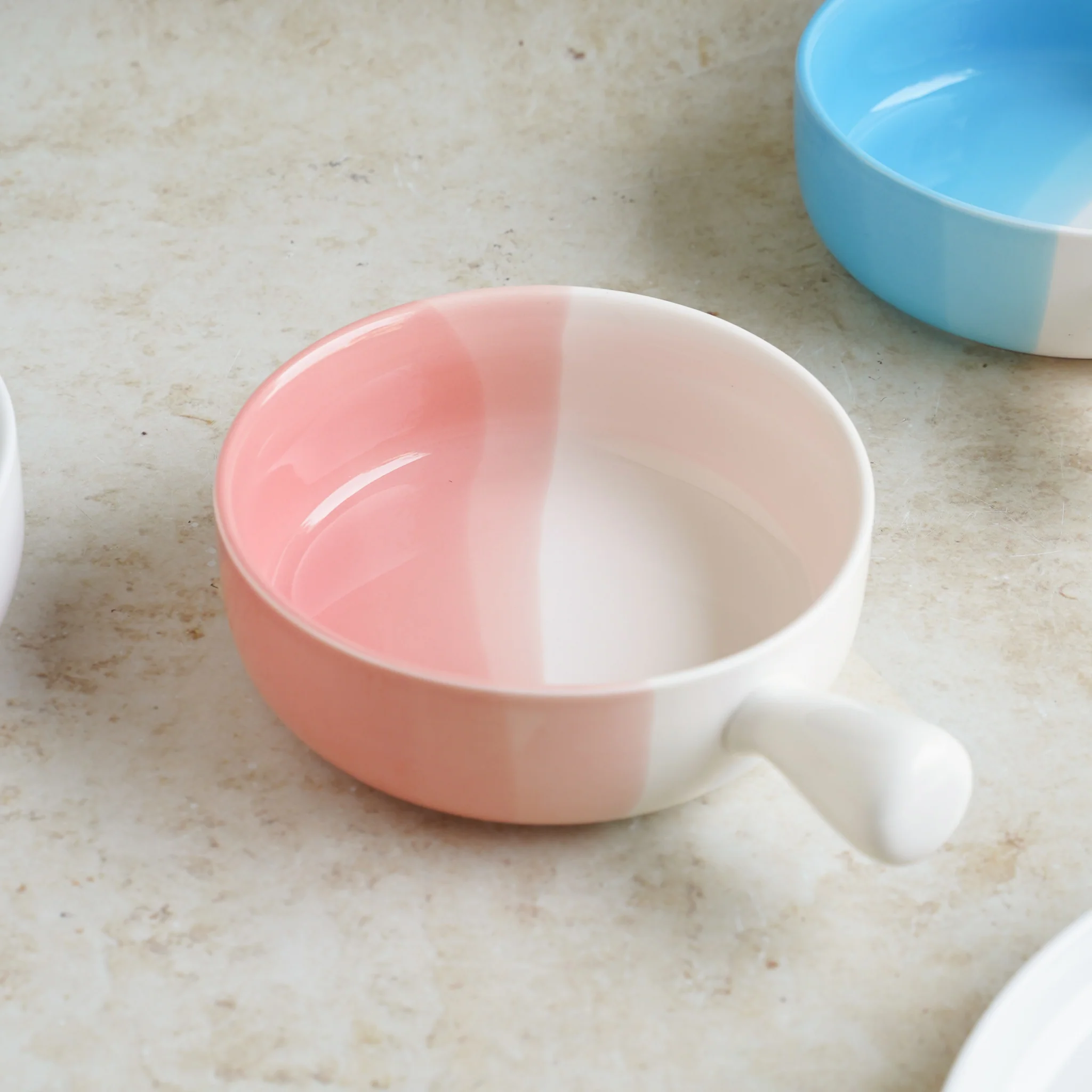 Ombre Bowl with Handle - Image 15