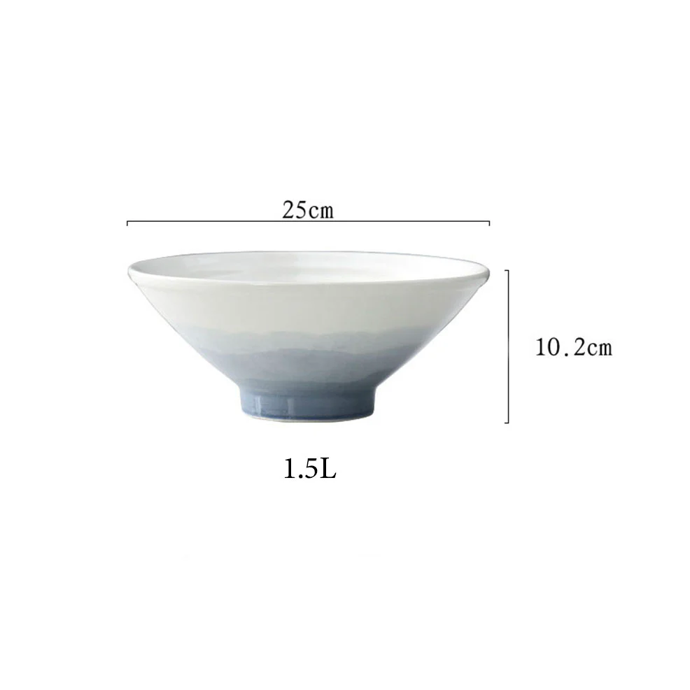 Ombre Grey Ramen Bowl 1.5 L - Image 9