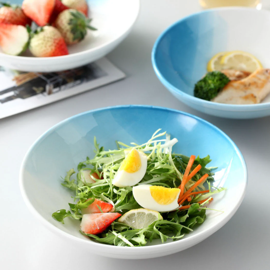 Ombre Salad Bowl 600 ml - Image 5