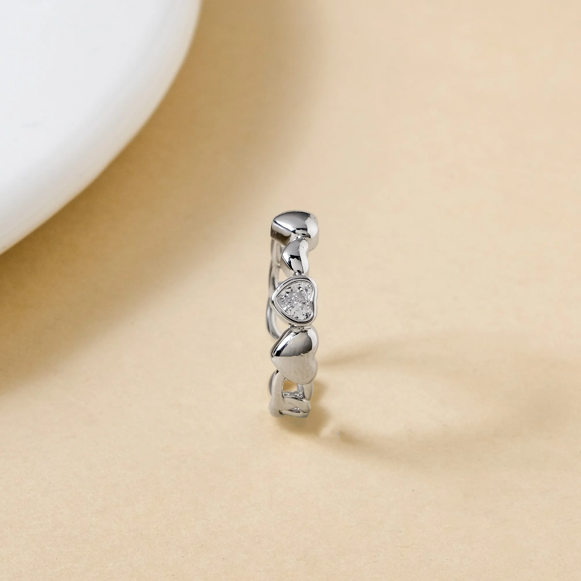 Only Hearts Finger Ring Silver - Image 5