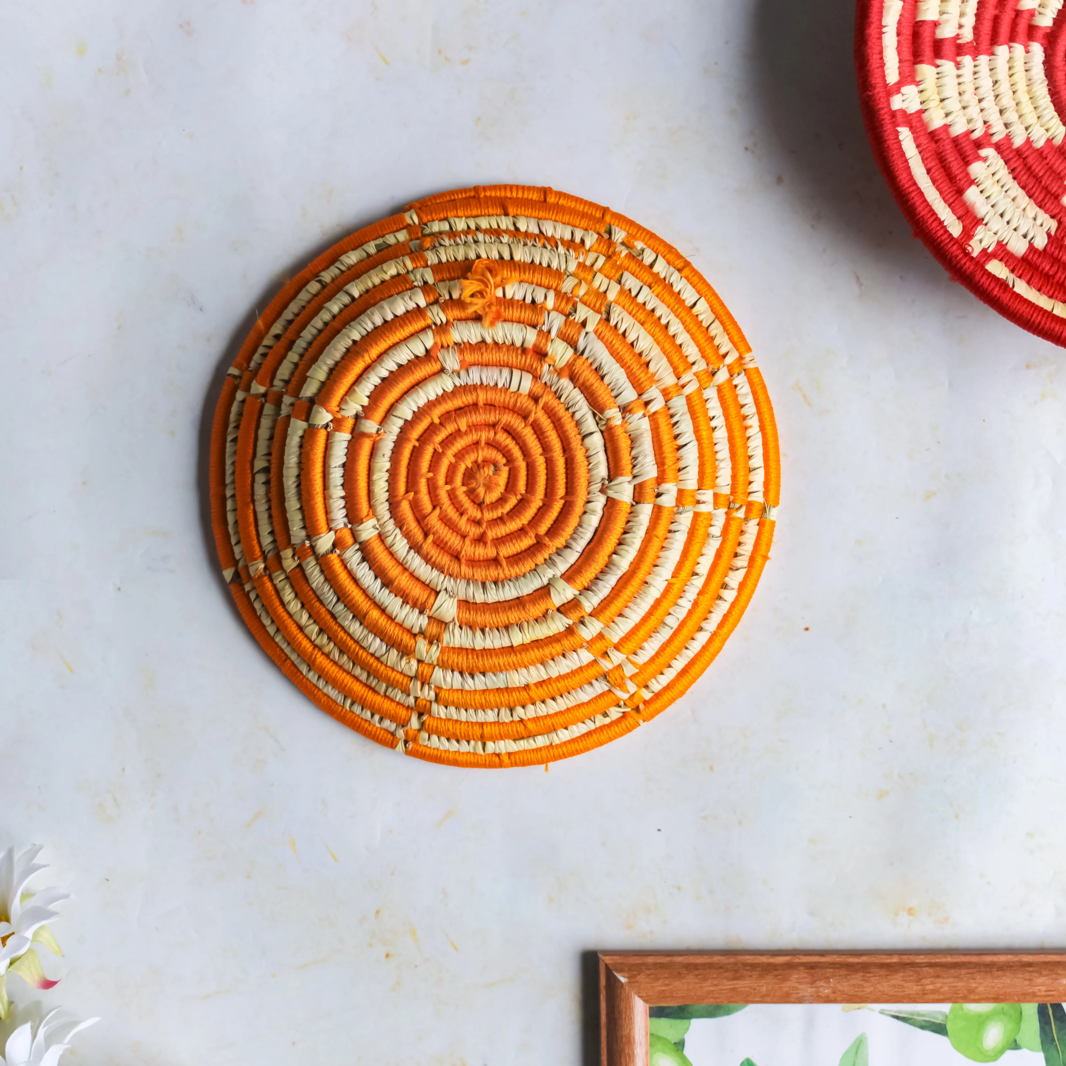 Orange Sabai Basket - Image 2