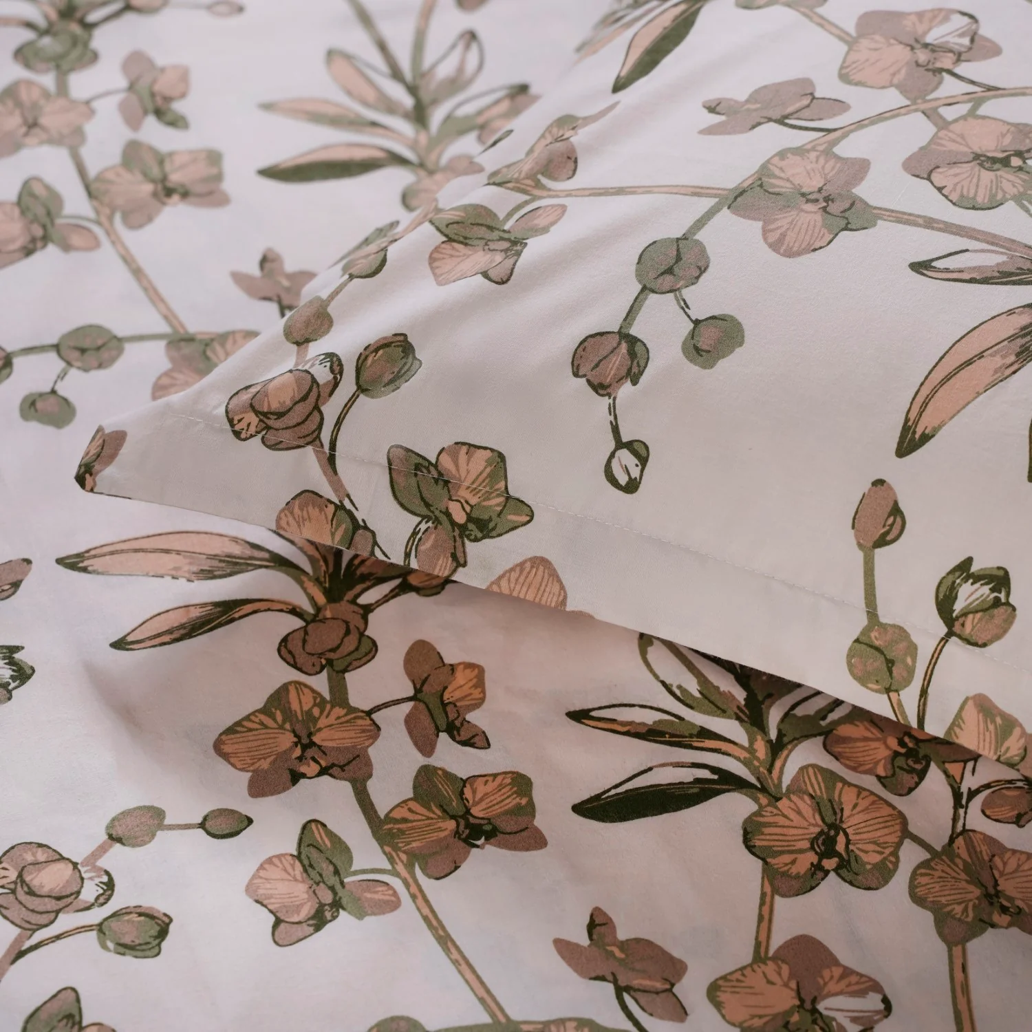 Orchid Grace Queen Size Bedding Set 254x229cm - Image 3