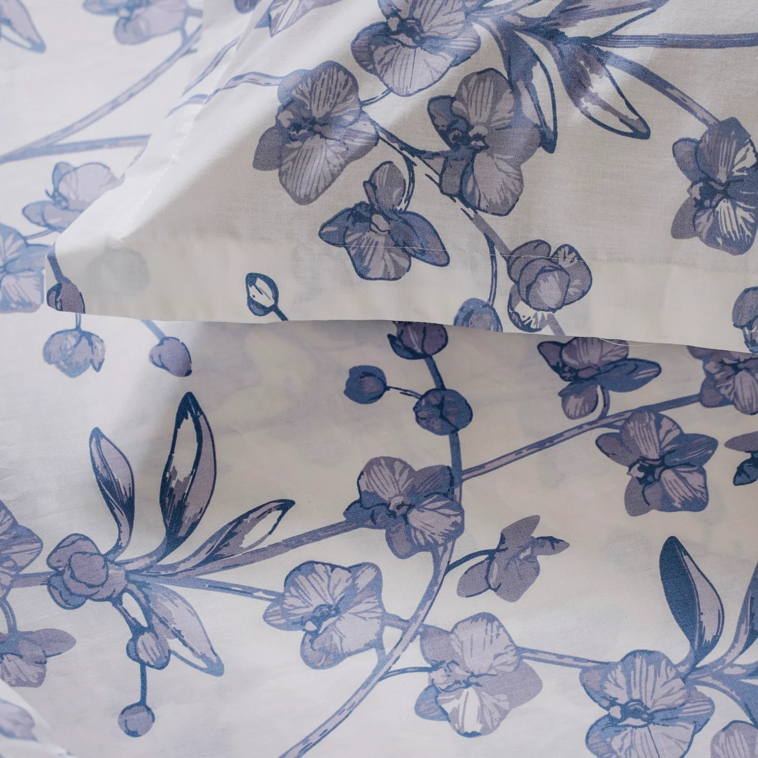 Orchid Whisper Pure Cotton King Size Bedding Set 275x275cm - Image 3