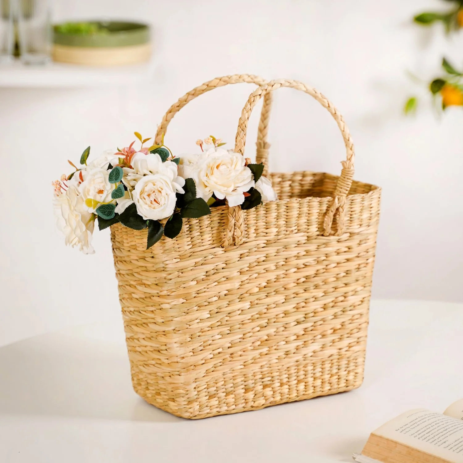 Organic Handwoven Kauna Basket