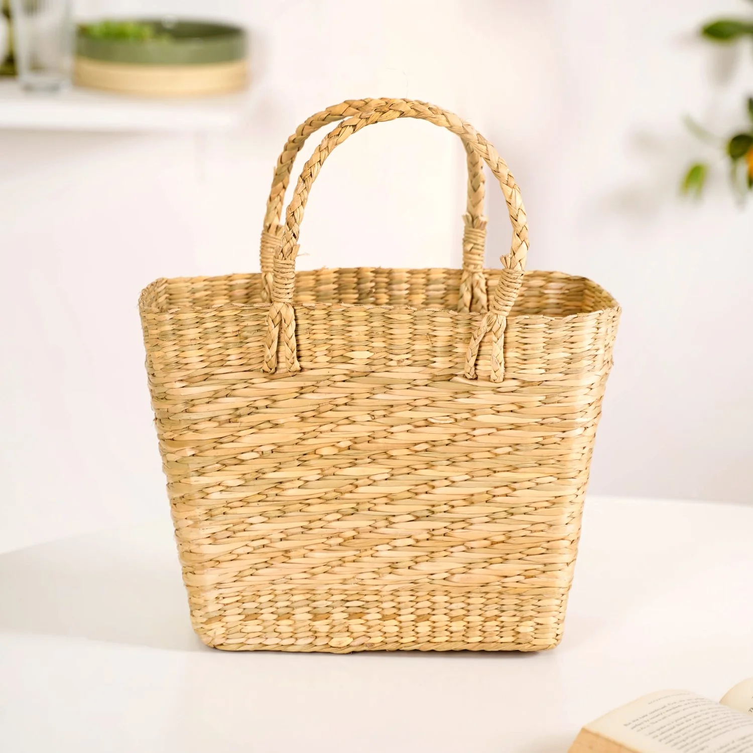 Organic Handwoven Kauna Basket - Image 3