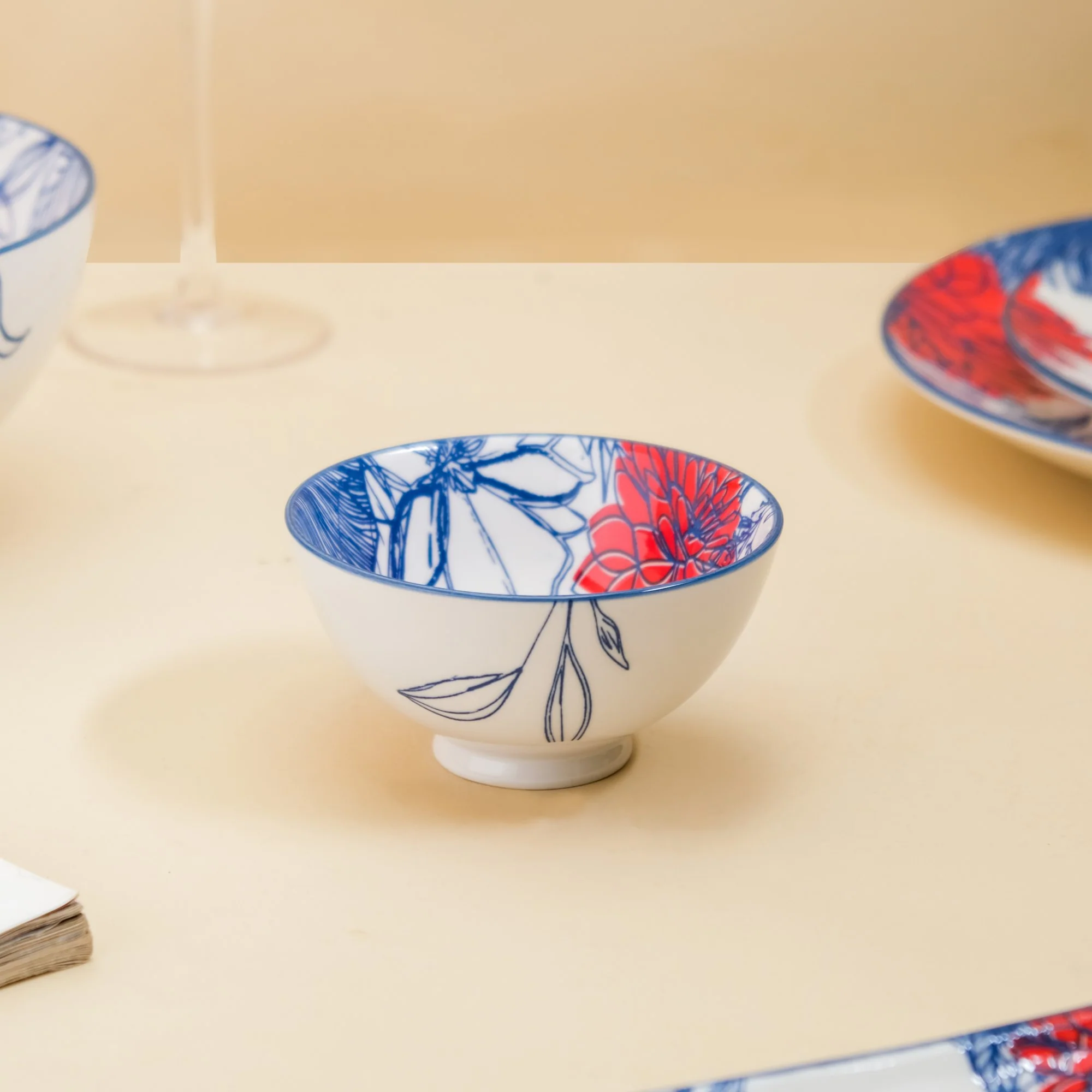 Oriental Elegance 22 Piece Dinner Set For 6 - Image 10