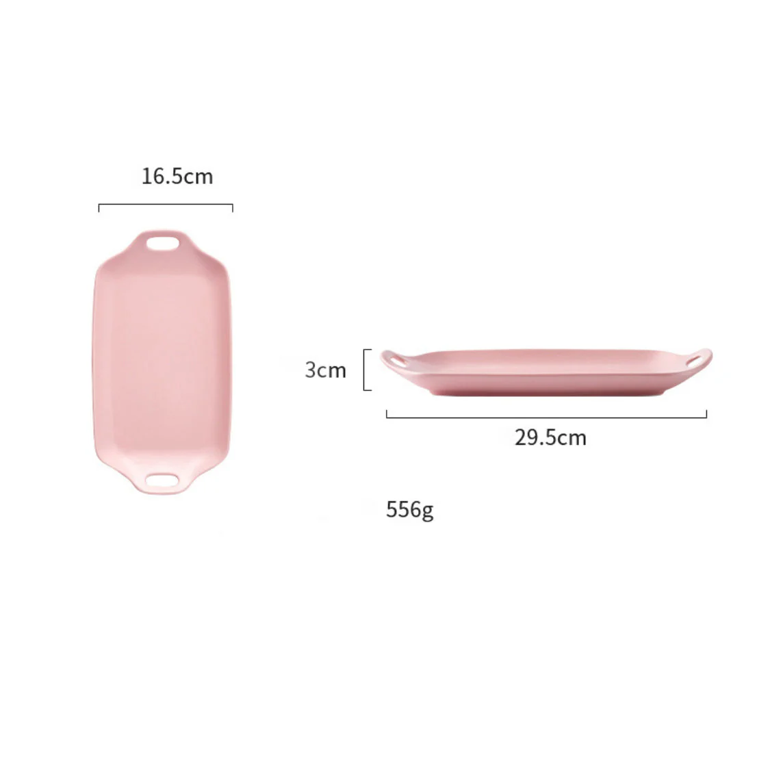 Oven Baking Tray Pink 11.5 Inch - Image 4
