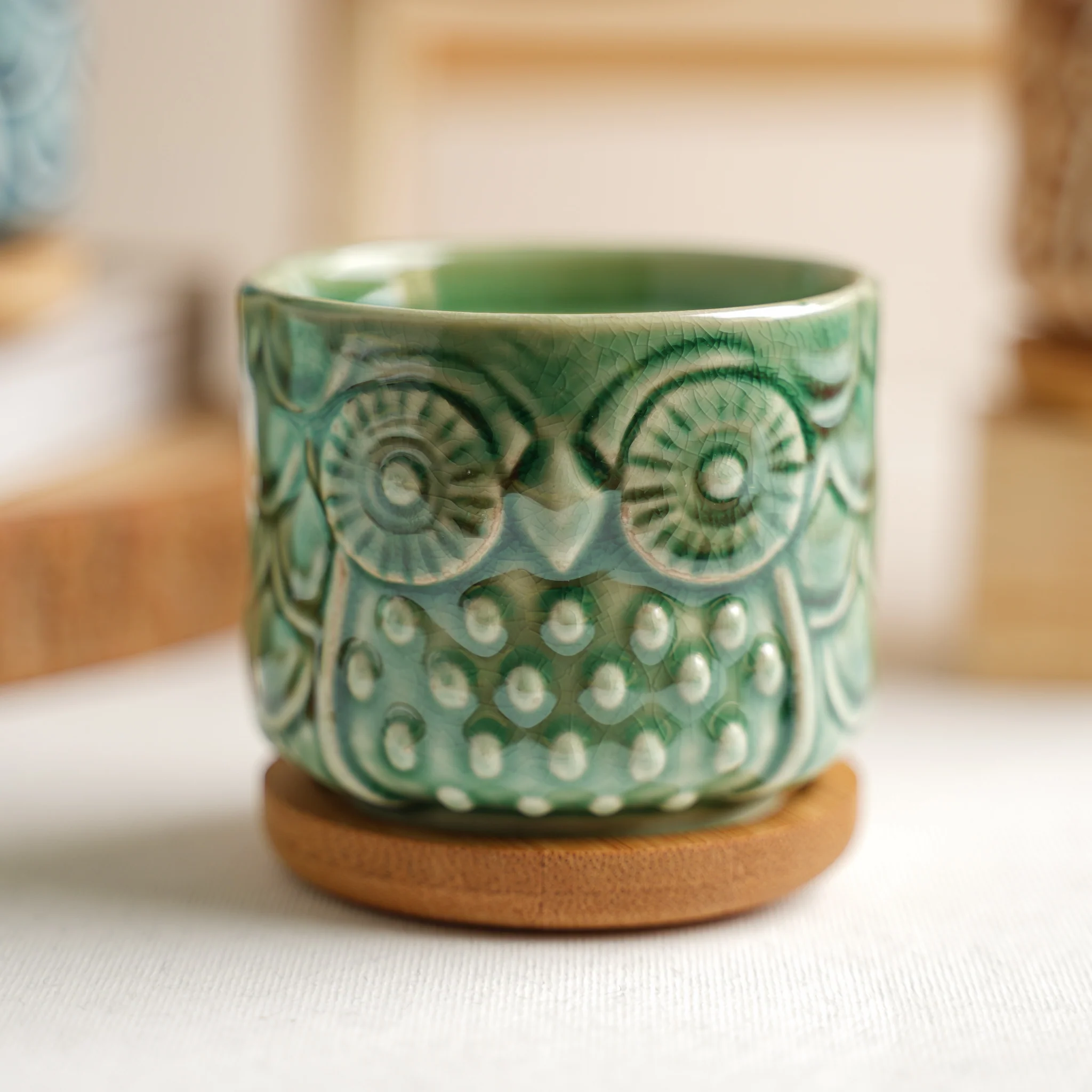 Owl Plant Pot - Image 12