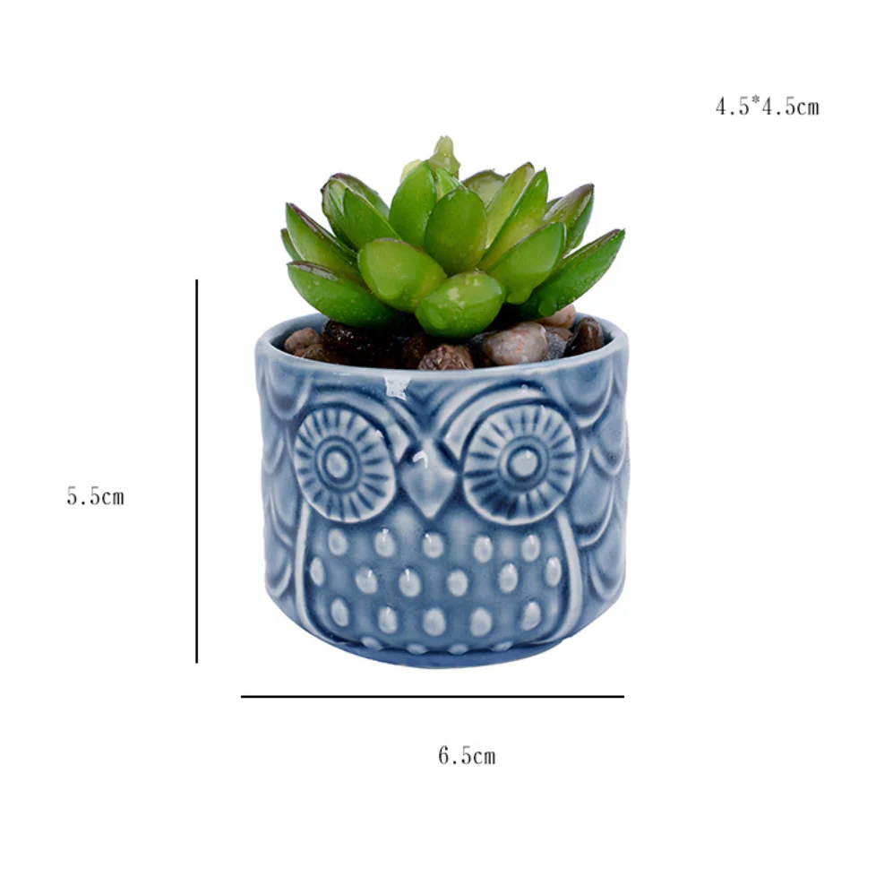 Owl Plant Pot - Image 20