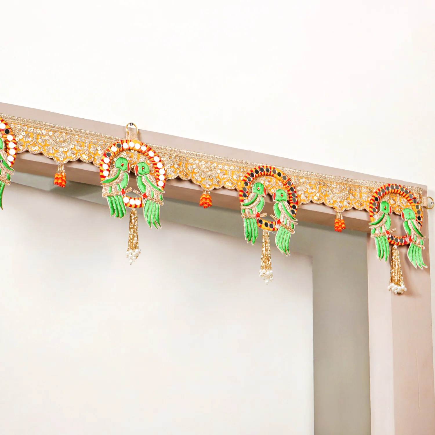 Parrot Wall Hanging Banderwal For Gate Decoration - Image 2
