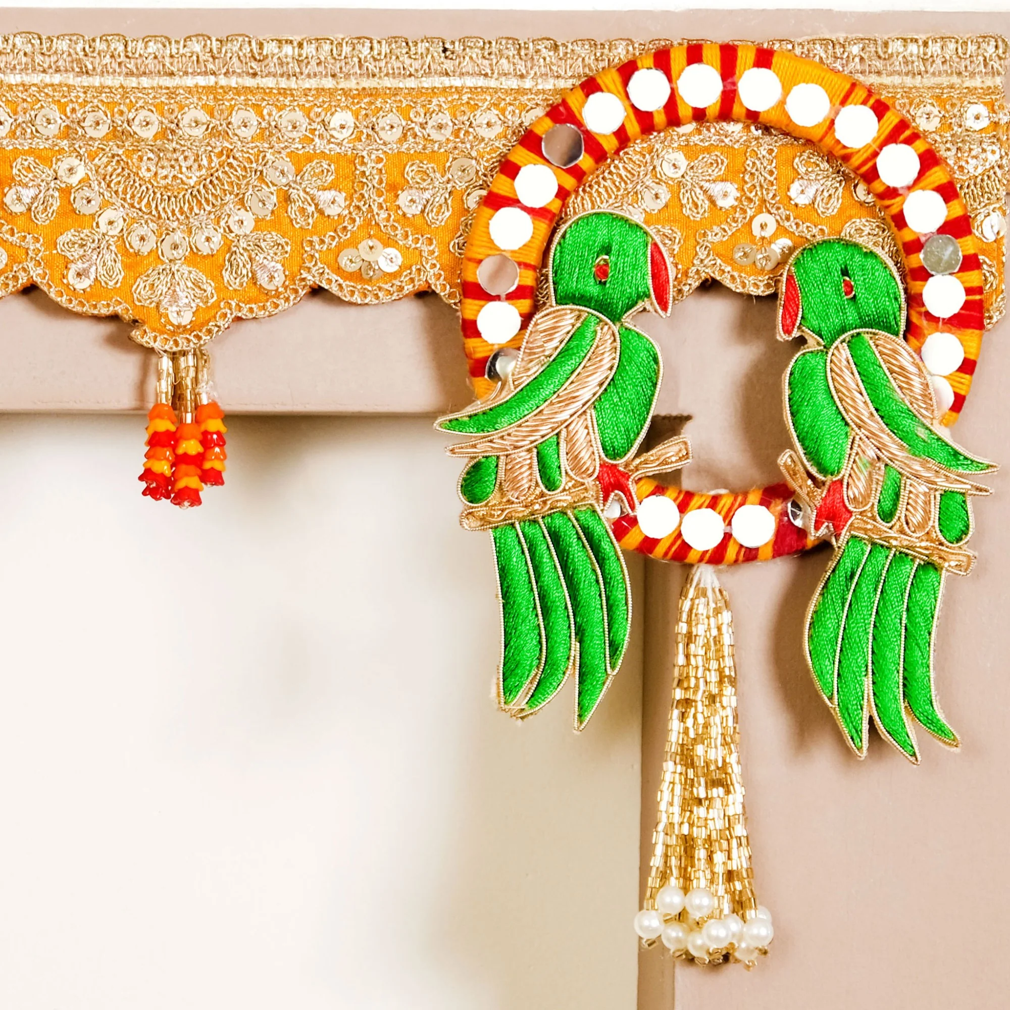 Parrot Wall Hanging Banderwal For Gate Decoration - Image 6