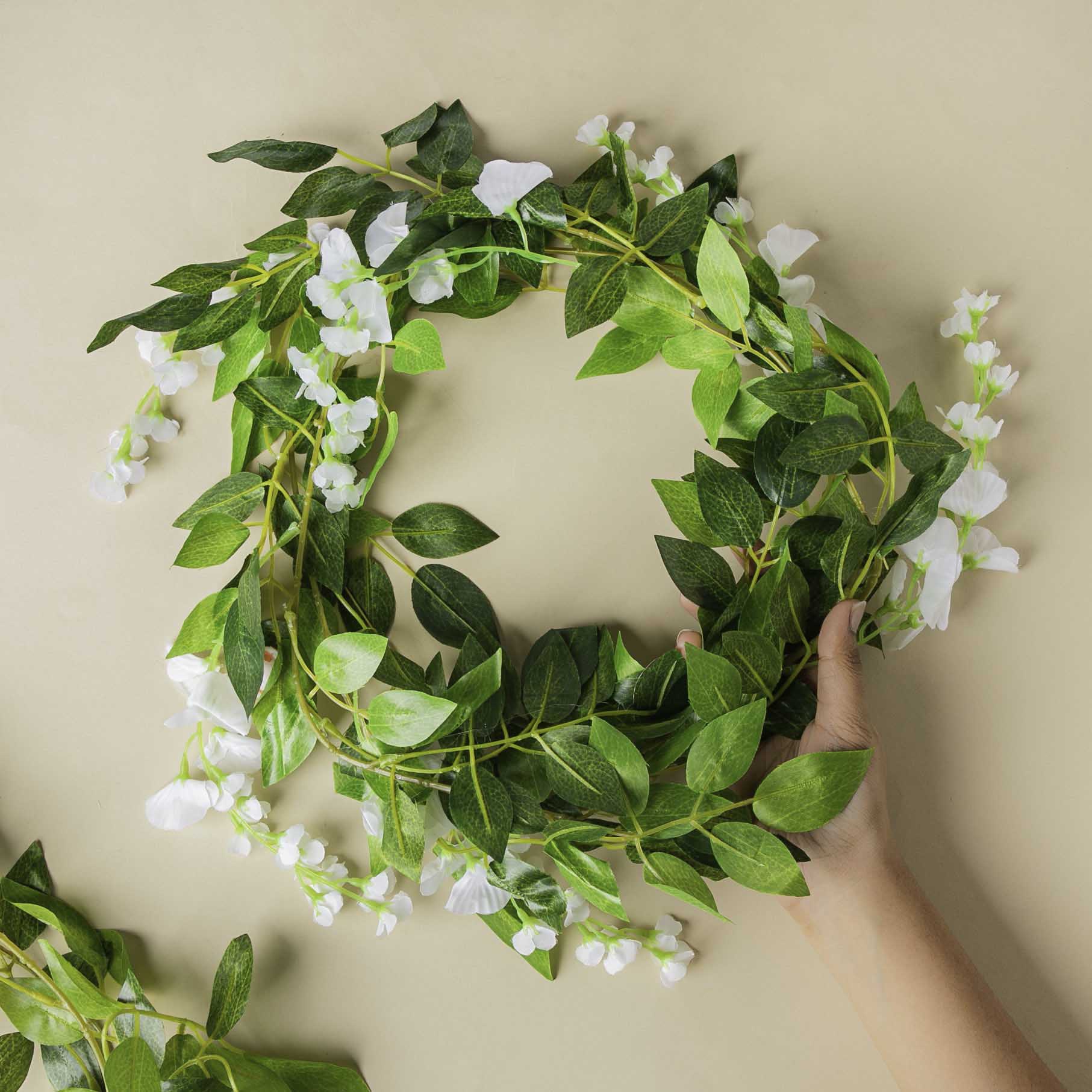 Party Floral Decor Vine Snow White - Image 4