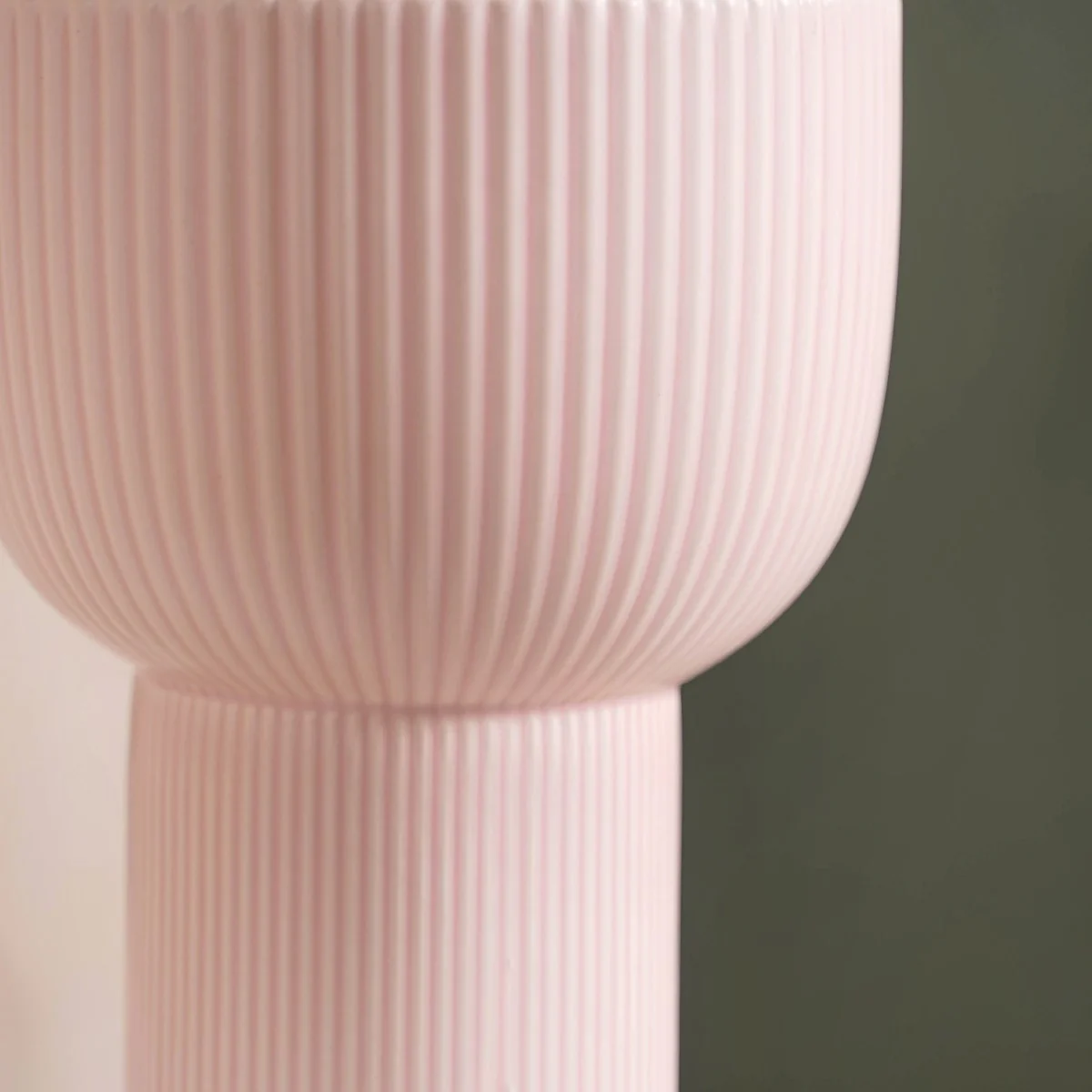 Pastel Nordic Inspired Ceramic Flower Vase Pink - Image 11