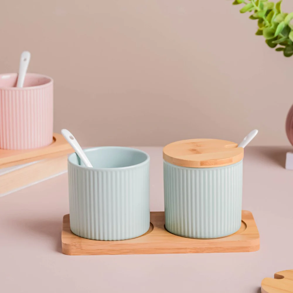 Pastel Spice Jar Set of 2 - Image 2