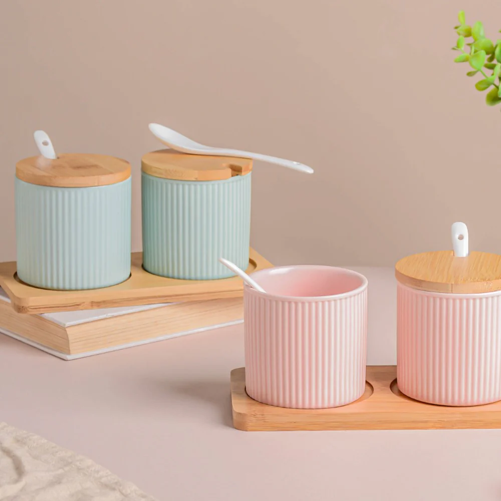 Pastel Spice Jar Set of 2 - Image 7