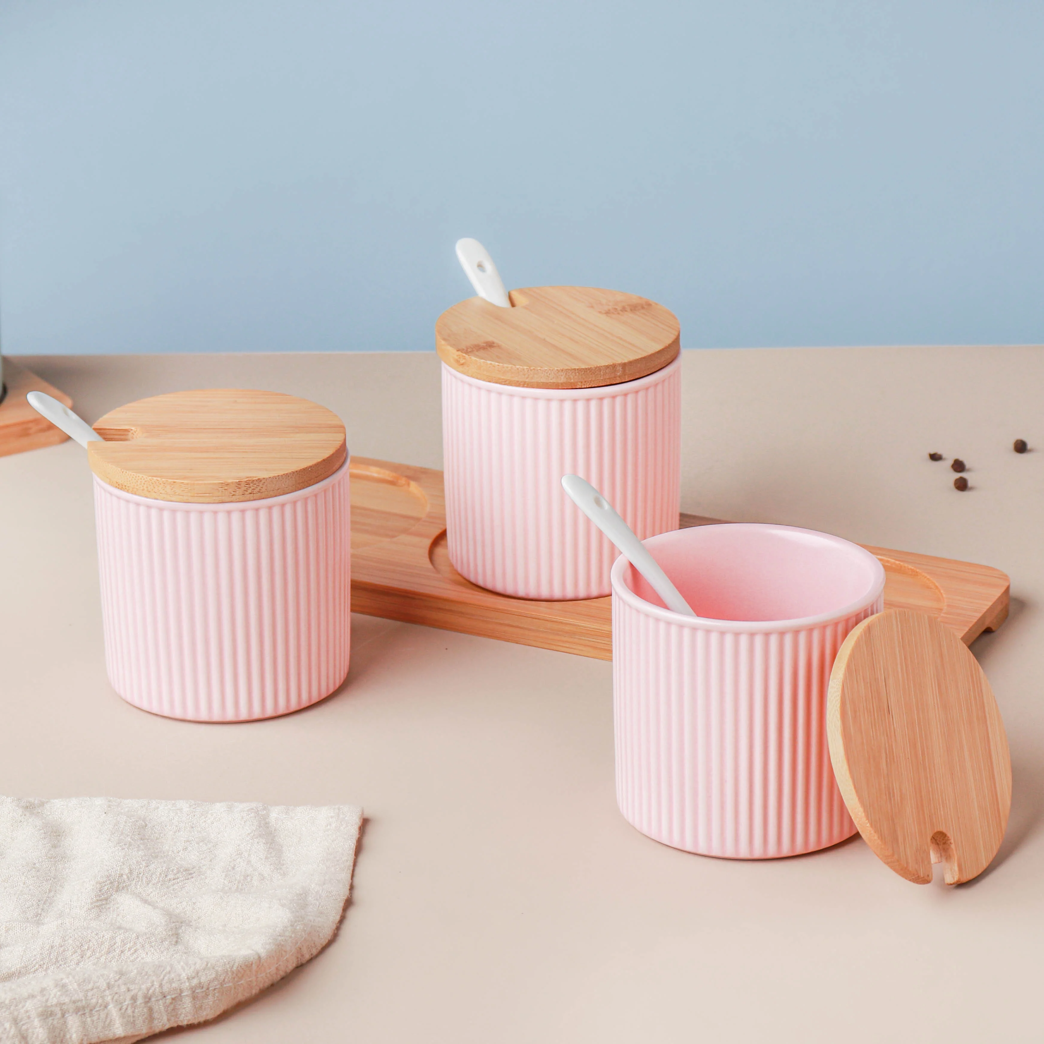 Pastel Spice Jar Set of 3 - Image 7