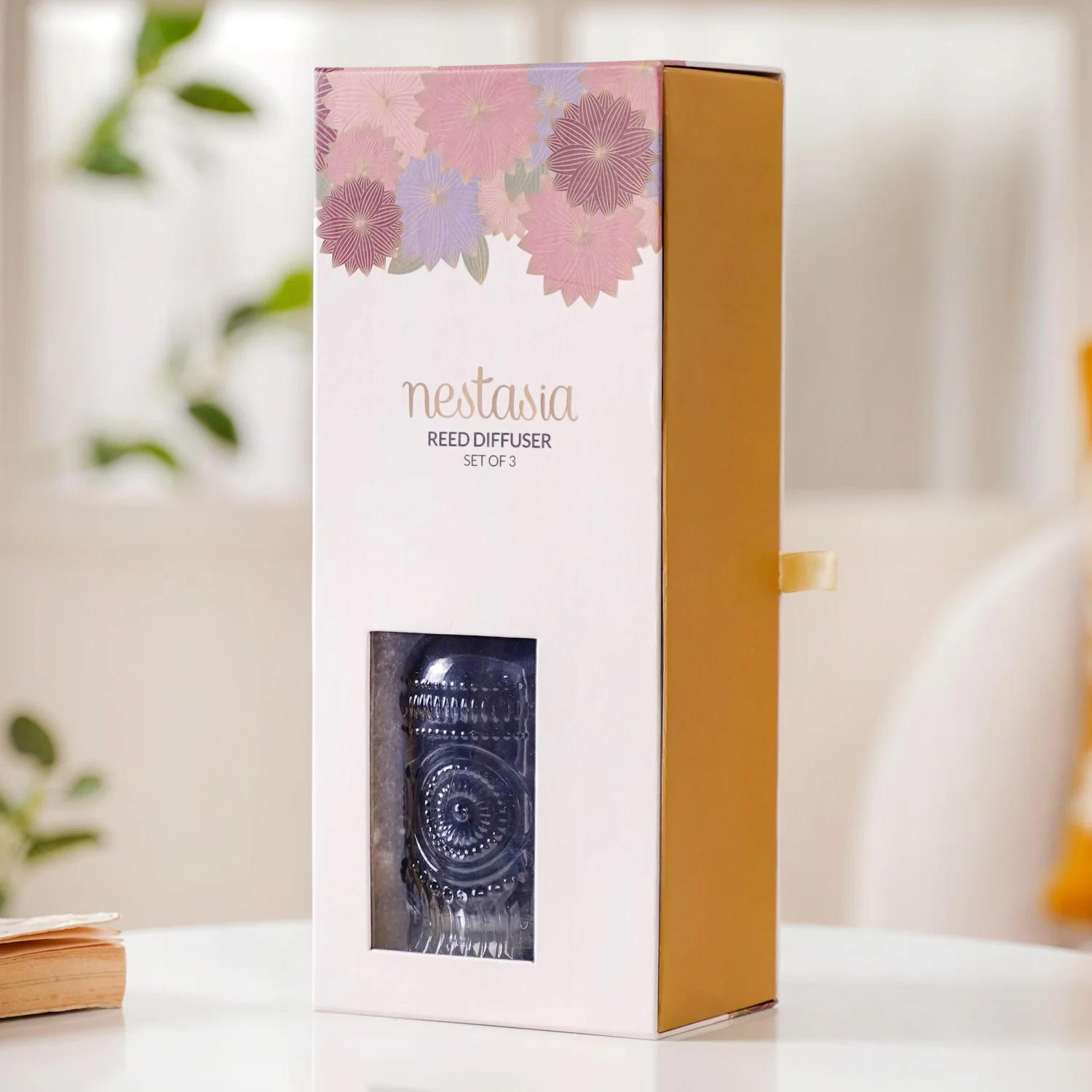 Patchouli Spice Reed Diffuser Gift Set Of 3 - Image 9