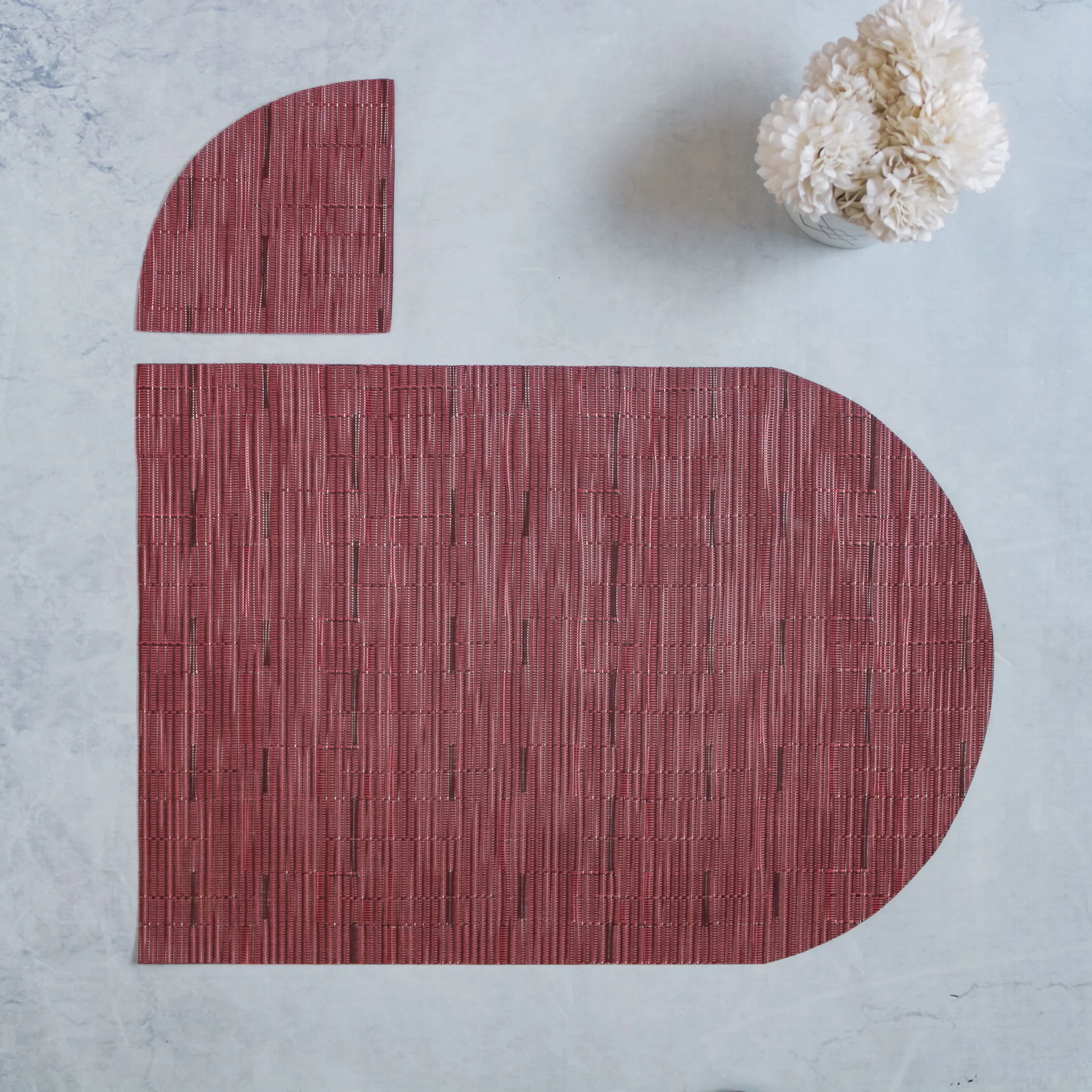 Patterned Coaster and Placemat Set - Image 10