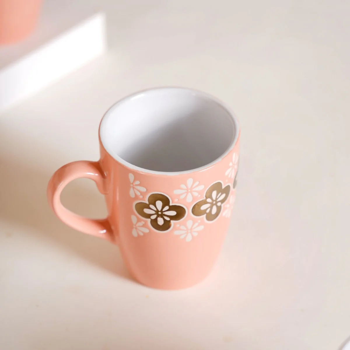 Peach Perfect Coffee Mug Set Of 6 350ml - Image 7