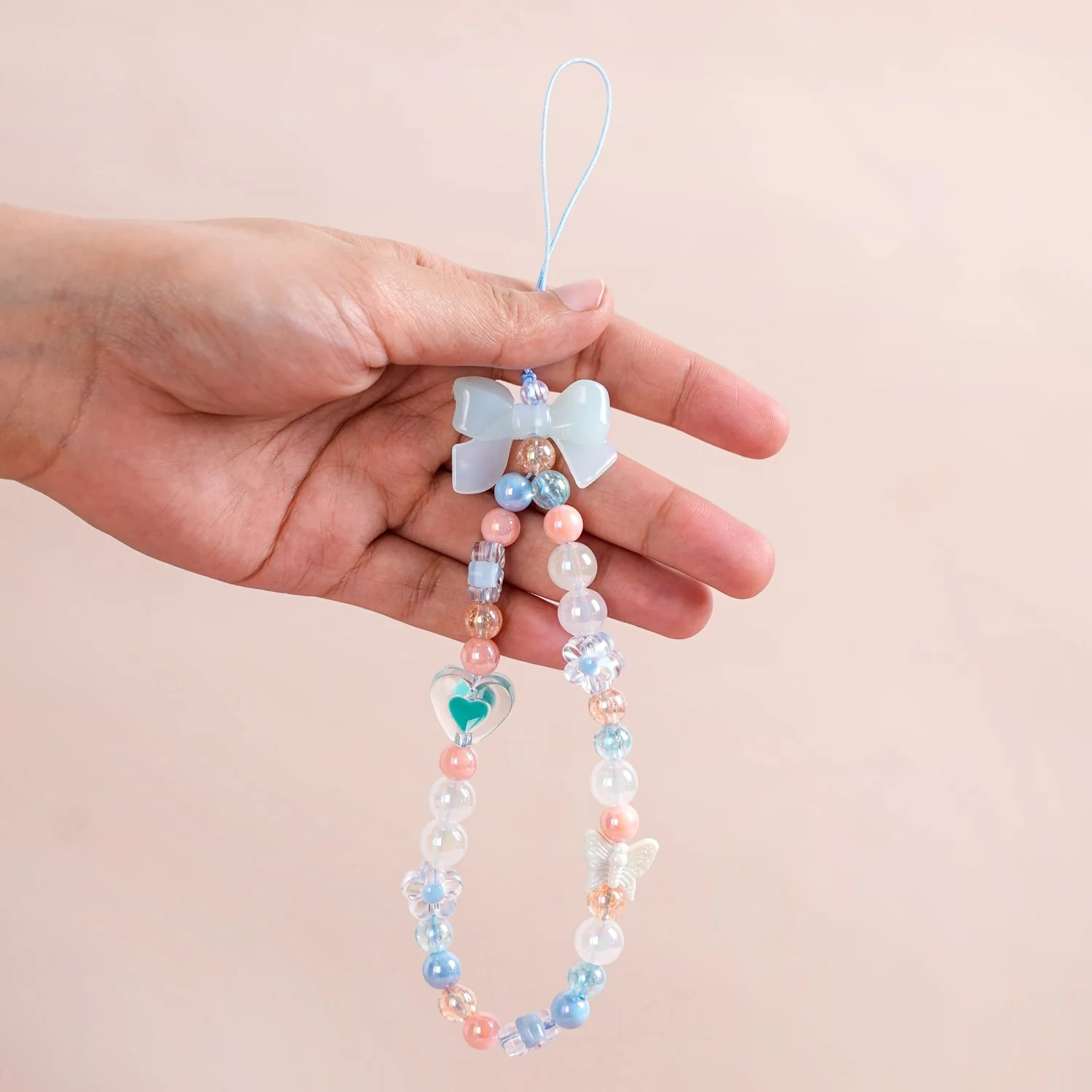 Peachy Blues Phone Lanyard - Image 2