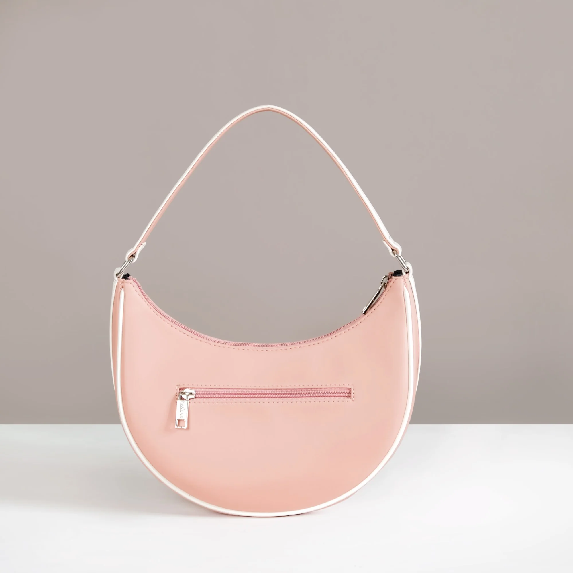 Peachy Glam Half Moon Bag - Image 10