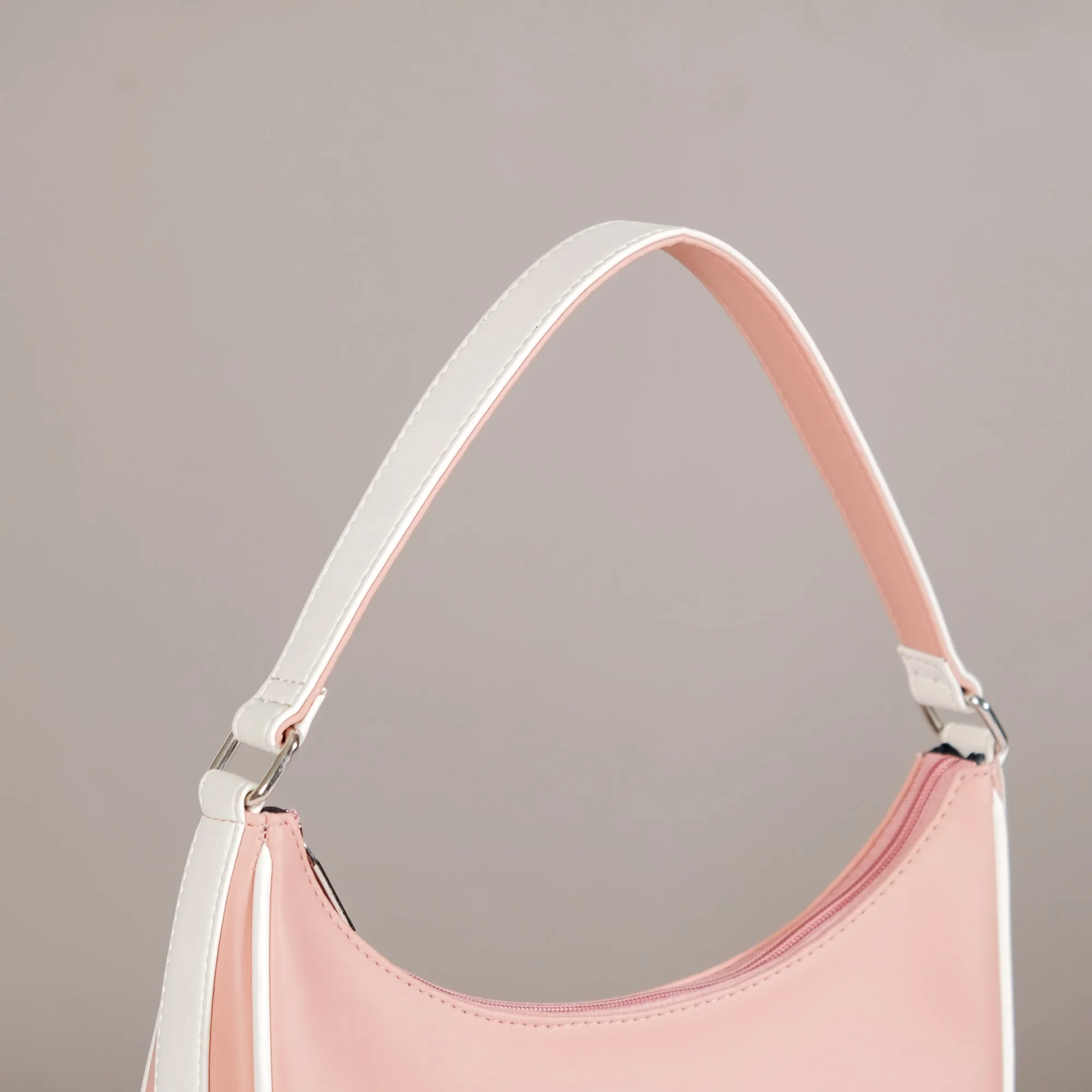 Peachy Glam Half Moon Bag - Image 12