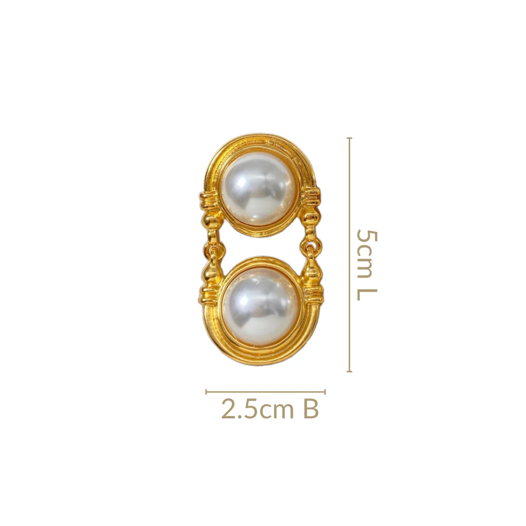 Pearl Luxor Earrings - Image 3
