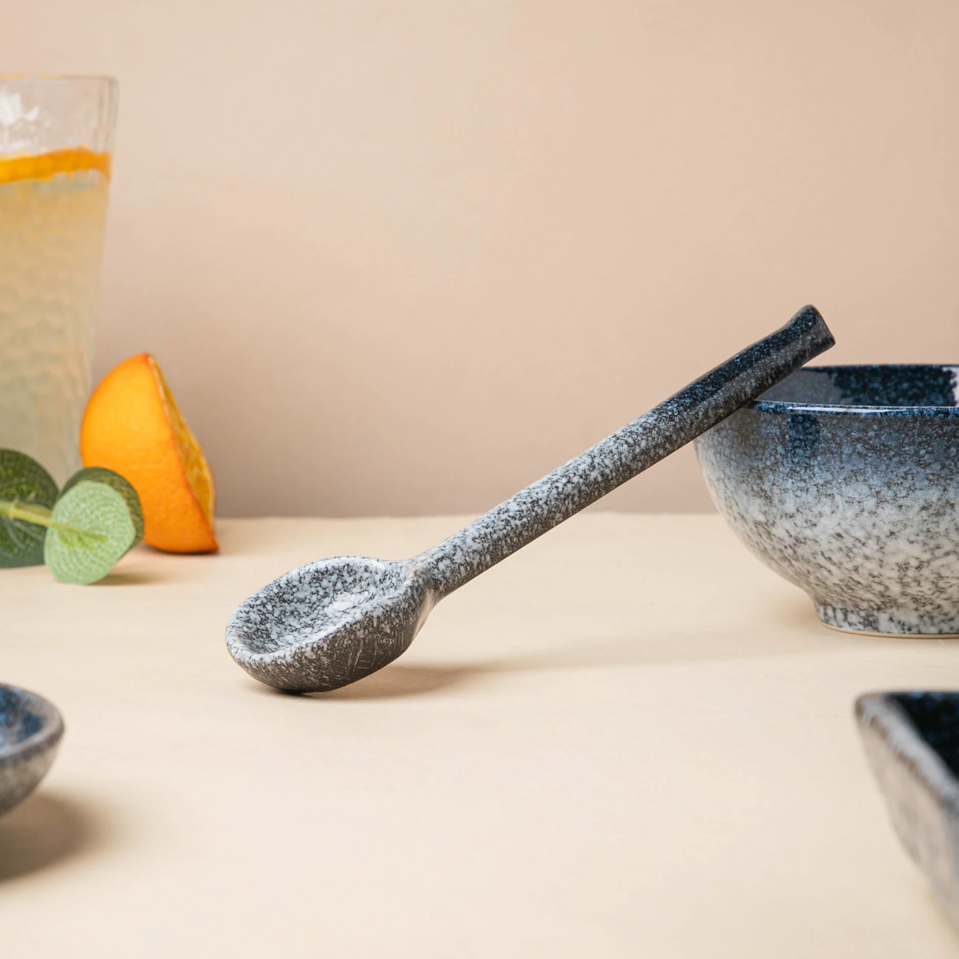 Pebble Glazed Ceramic Spoon - Image 3