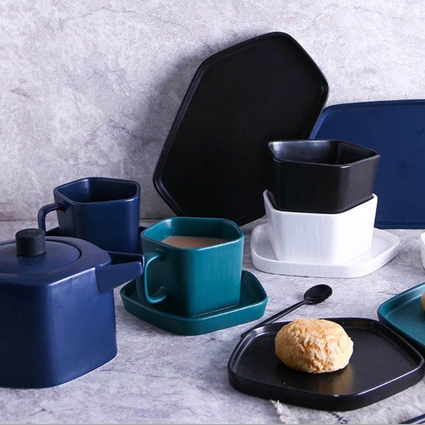 Pentagon Serving Plates - Image 13