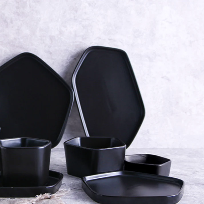Pentagon Serving Plates - Image 15