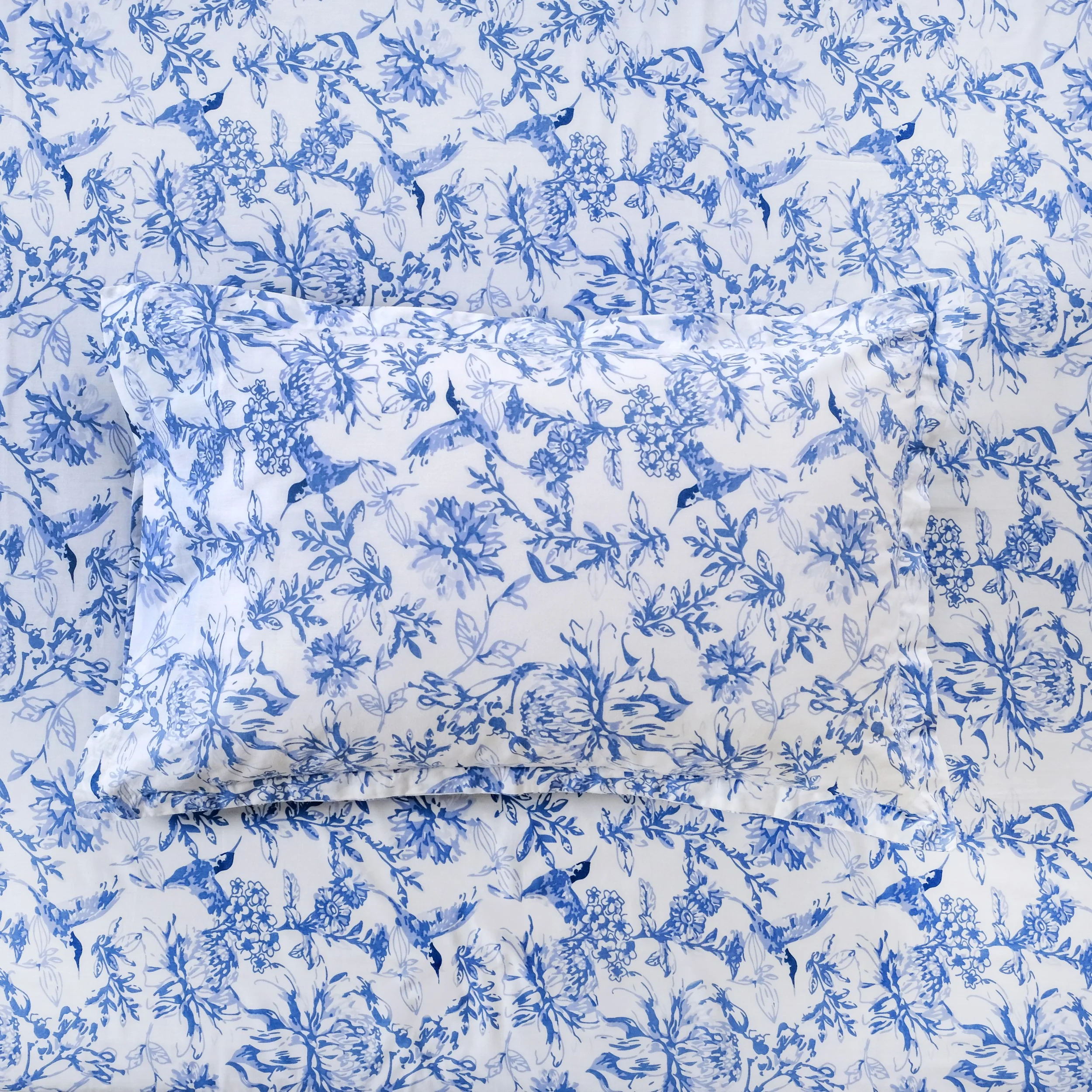 Petal Story Pure Cotton King Size Bedding Set 275x275cm - Image 8