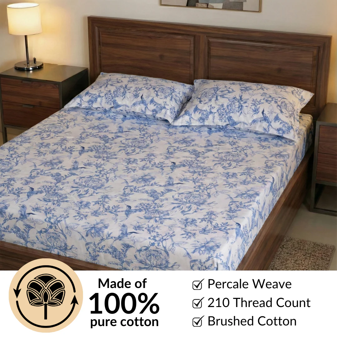 Petal Story Queen Size Bedding Set 254x229cm - Image 7