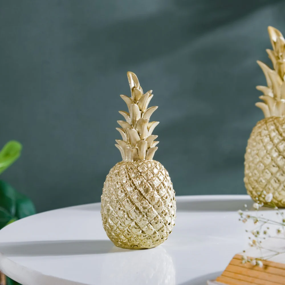 Pineapple Decor Golden Small - Image 4