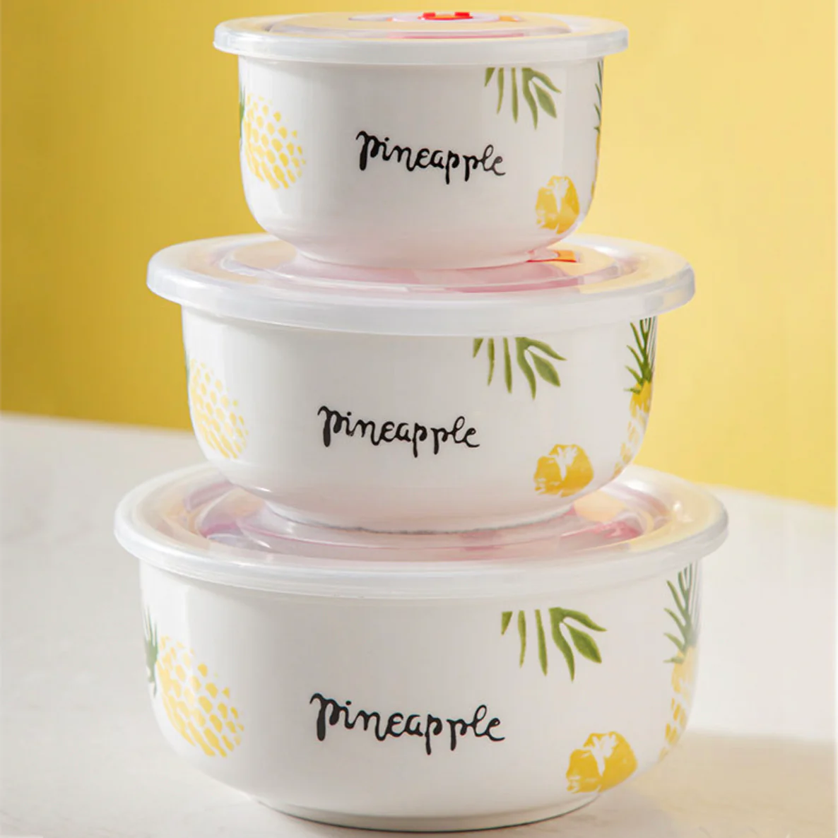 Pineapple Lunch Box Set of 3 - Image 13