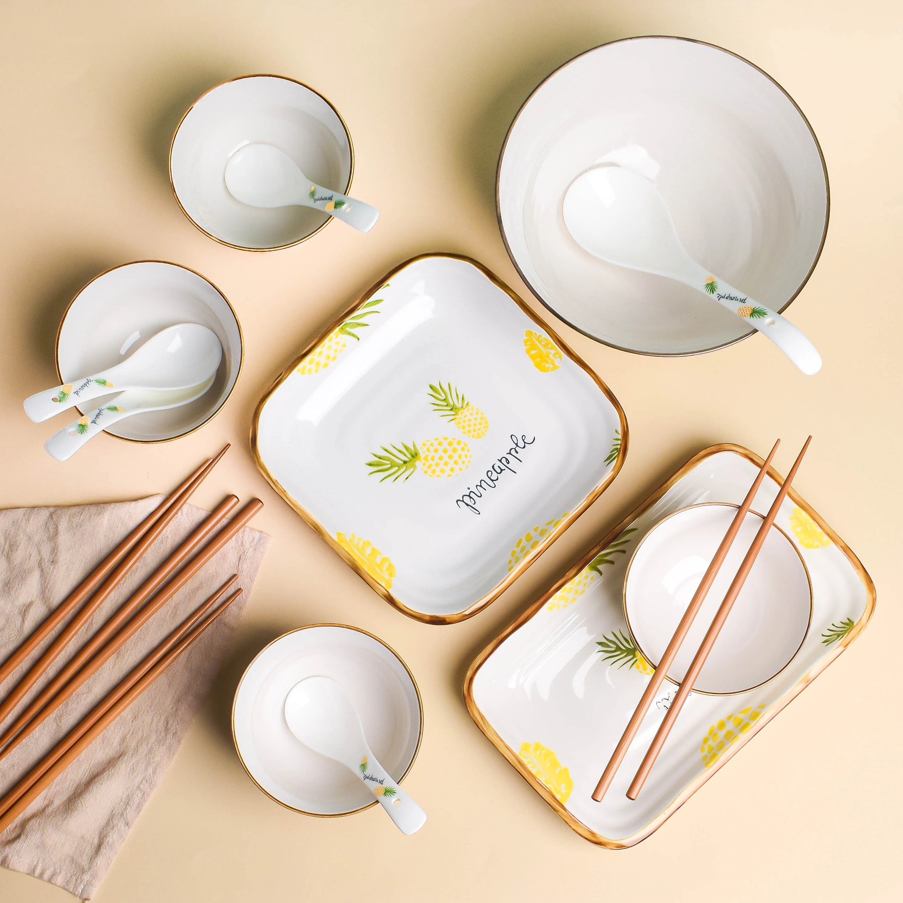 Pineapple Soup Set For 4 - Image 10