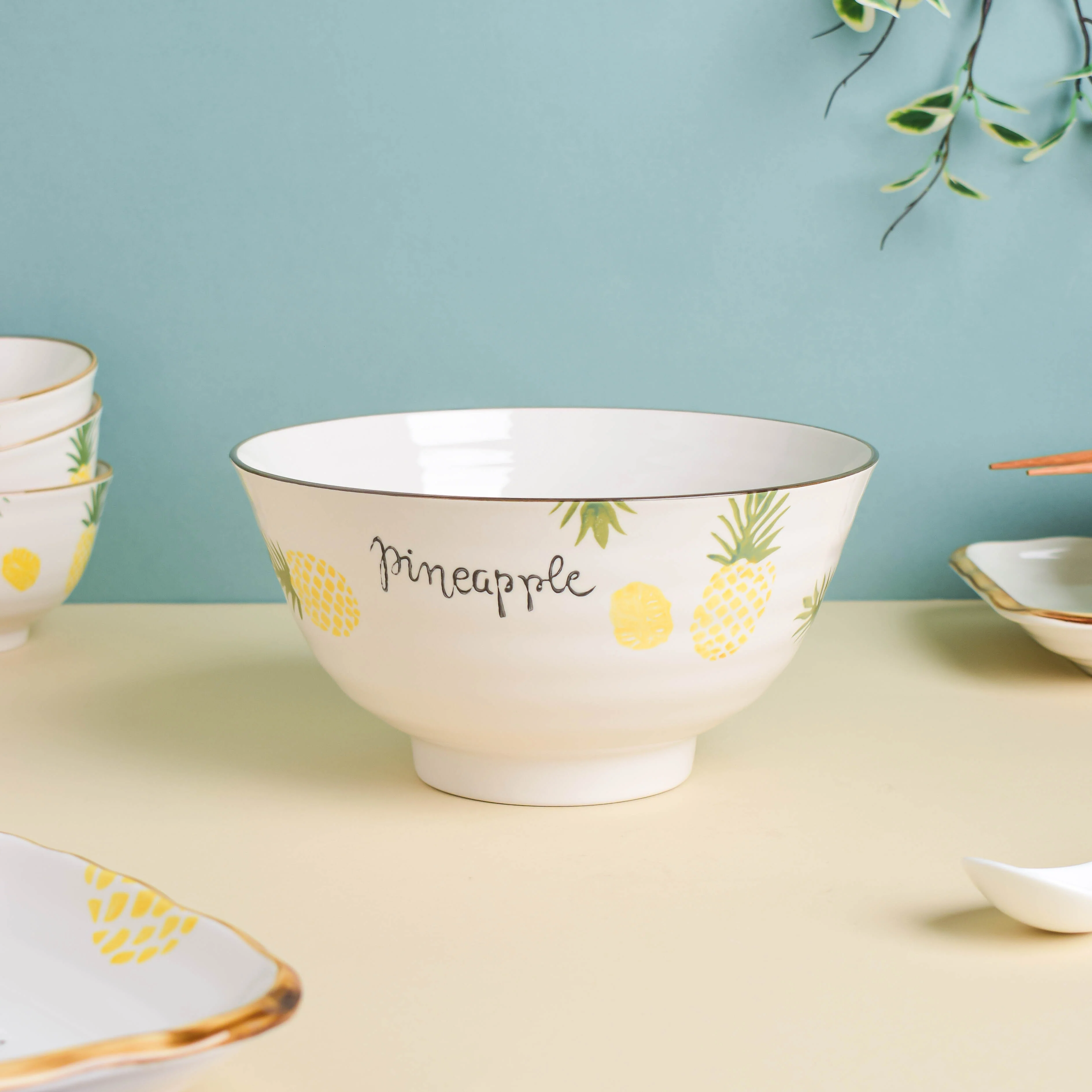 Pineapple Soup Set For 4 - Image 14