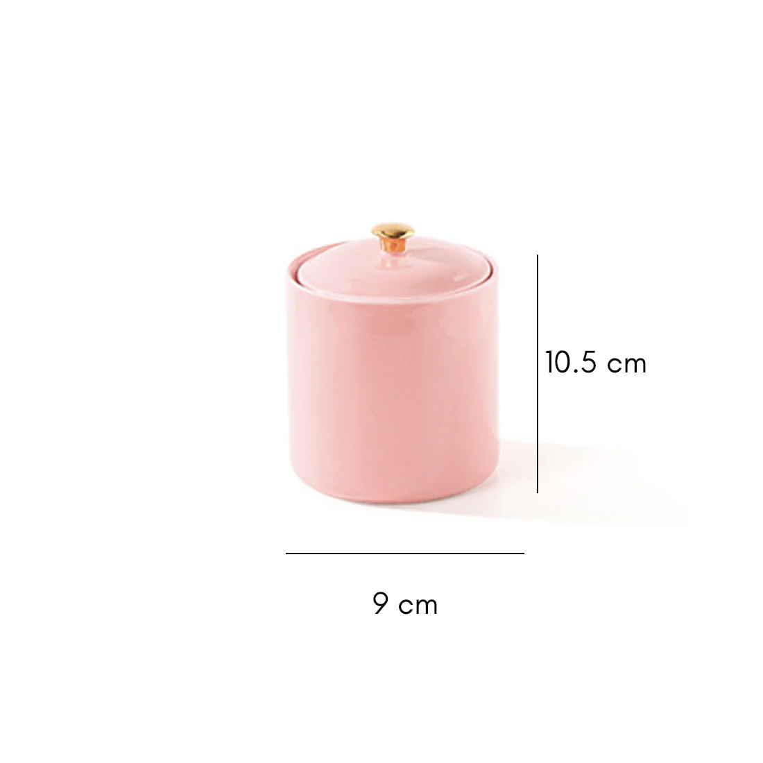 Pink Ceramic Container - Image 5