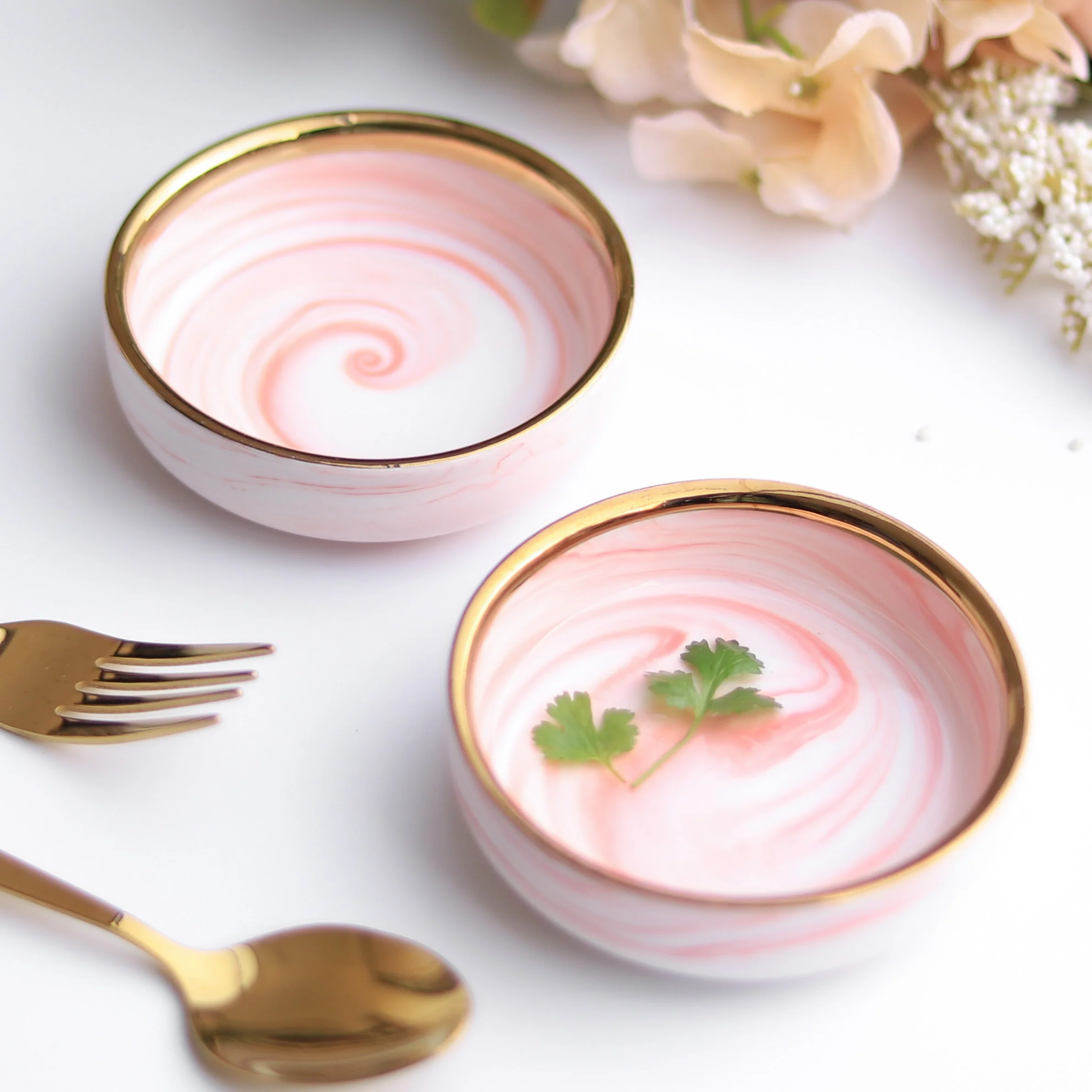 Pink Marble Plate - Image 11