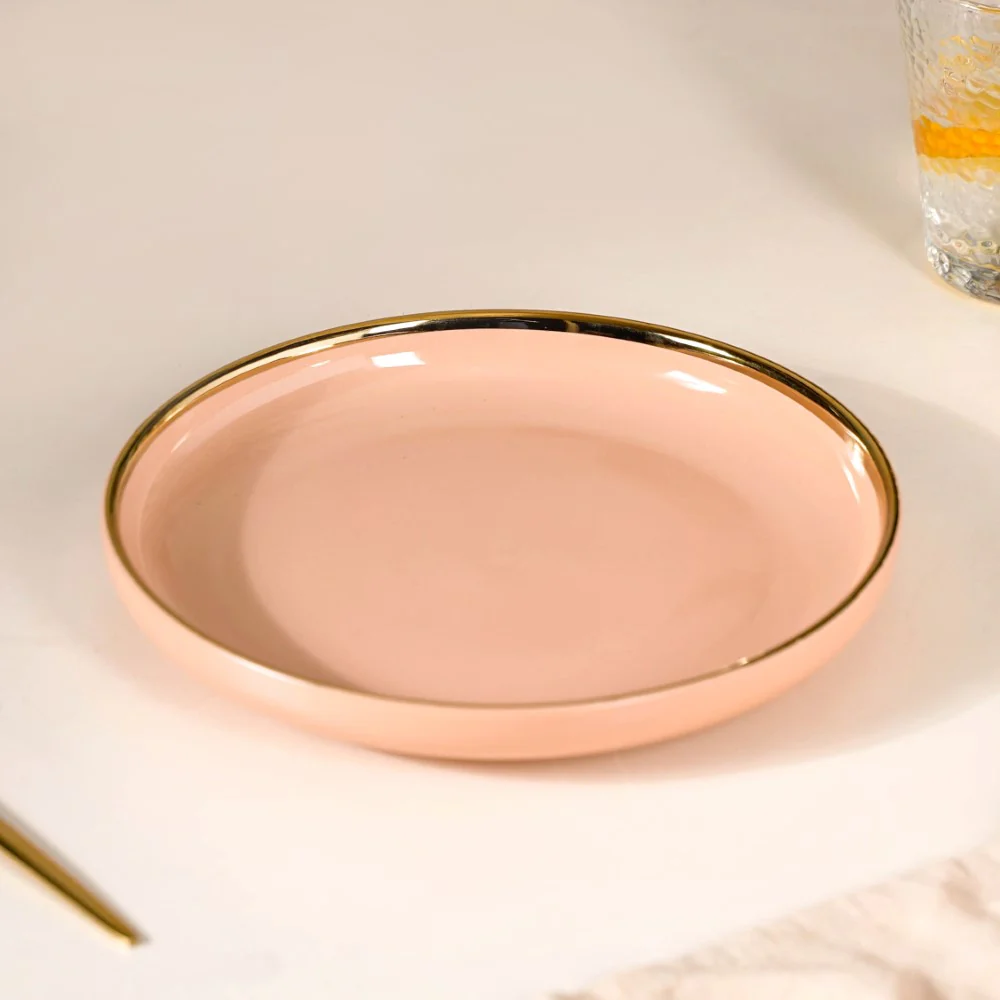 Pink Snack Plate
